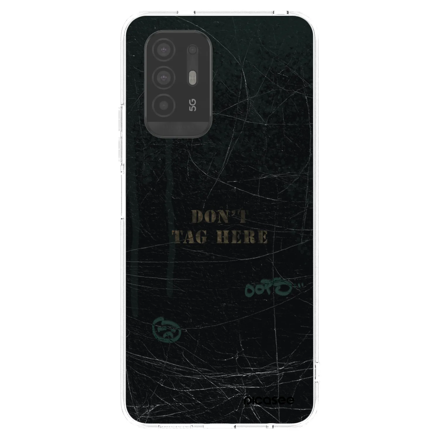 Picasee silikonska prozirna maskica za OPPO A94 5G - DON´T TAG