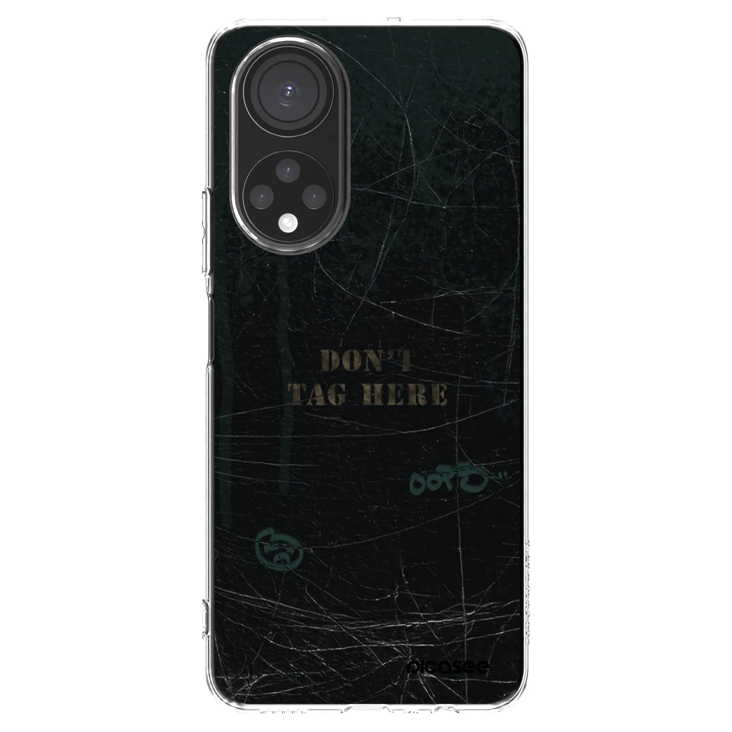 Picasee silikonska prozirna maskica za Honor X7 - DON´T TAG