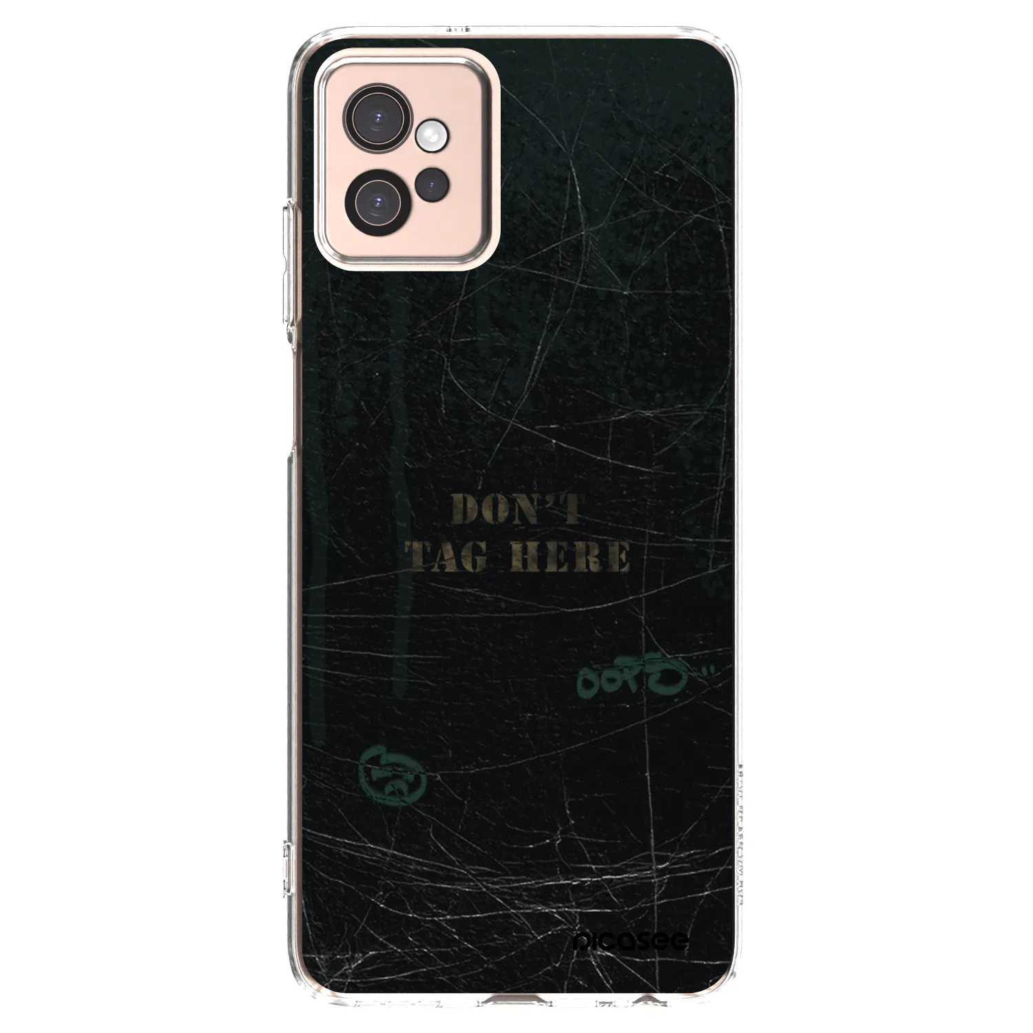 Picasee silikonska prozirna maskica za Motorola Moto G32 - DON´T TAG