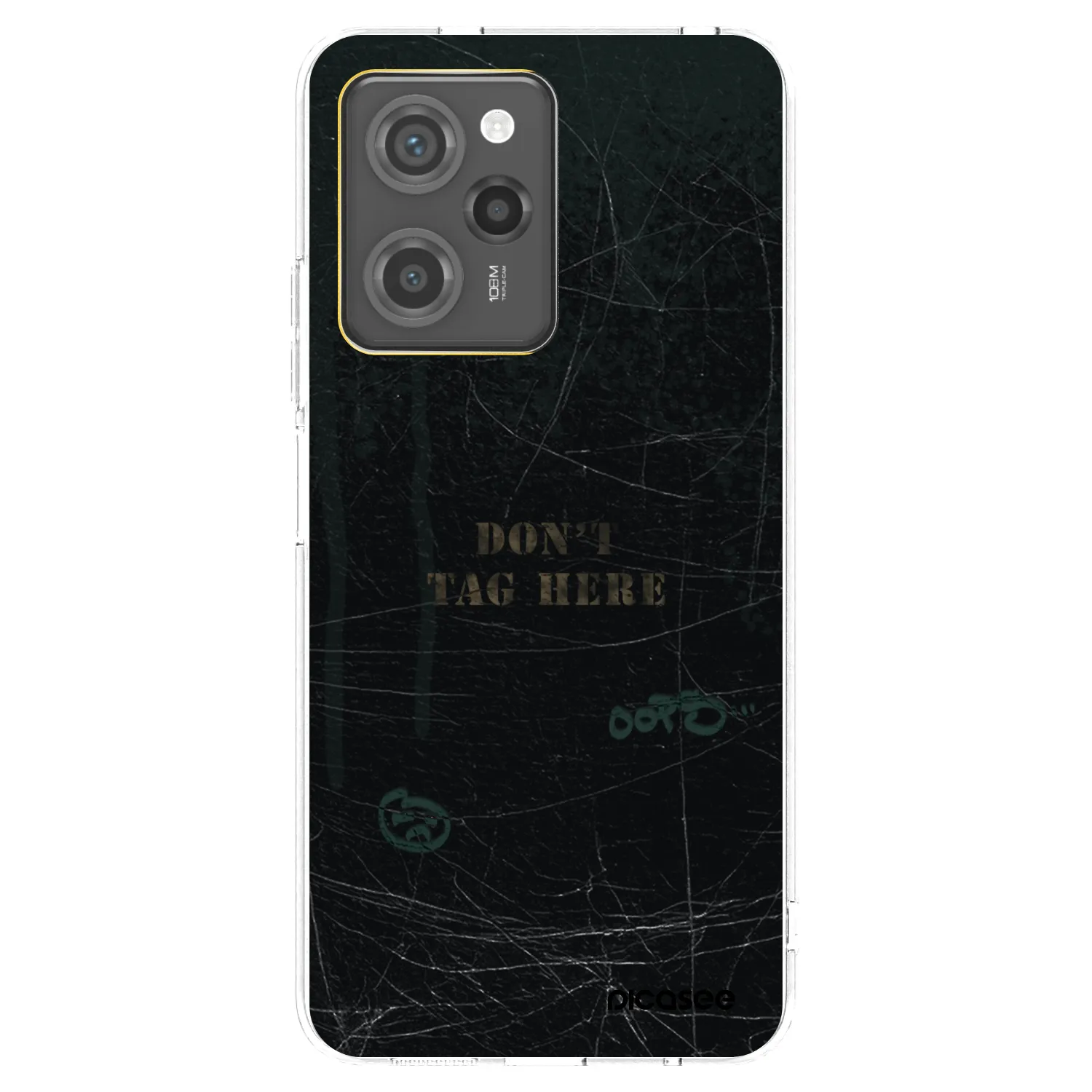 Picasee silikonska prozirna maskica za Xiaomi Poco X5 Pro - DON´T TAG