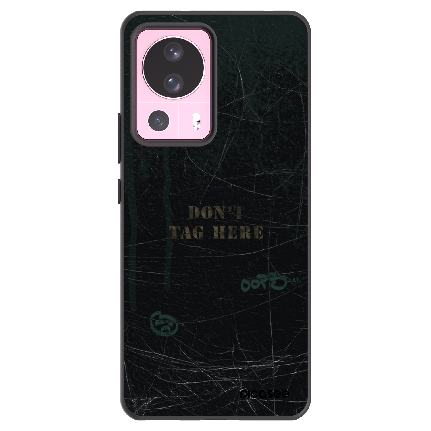 Picasee crna silikonska maskica za Xiaomi 13 Lite - DON´T TAG