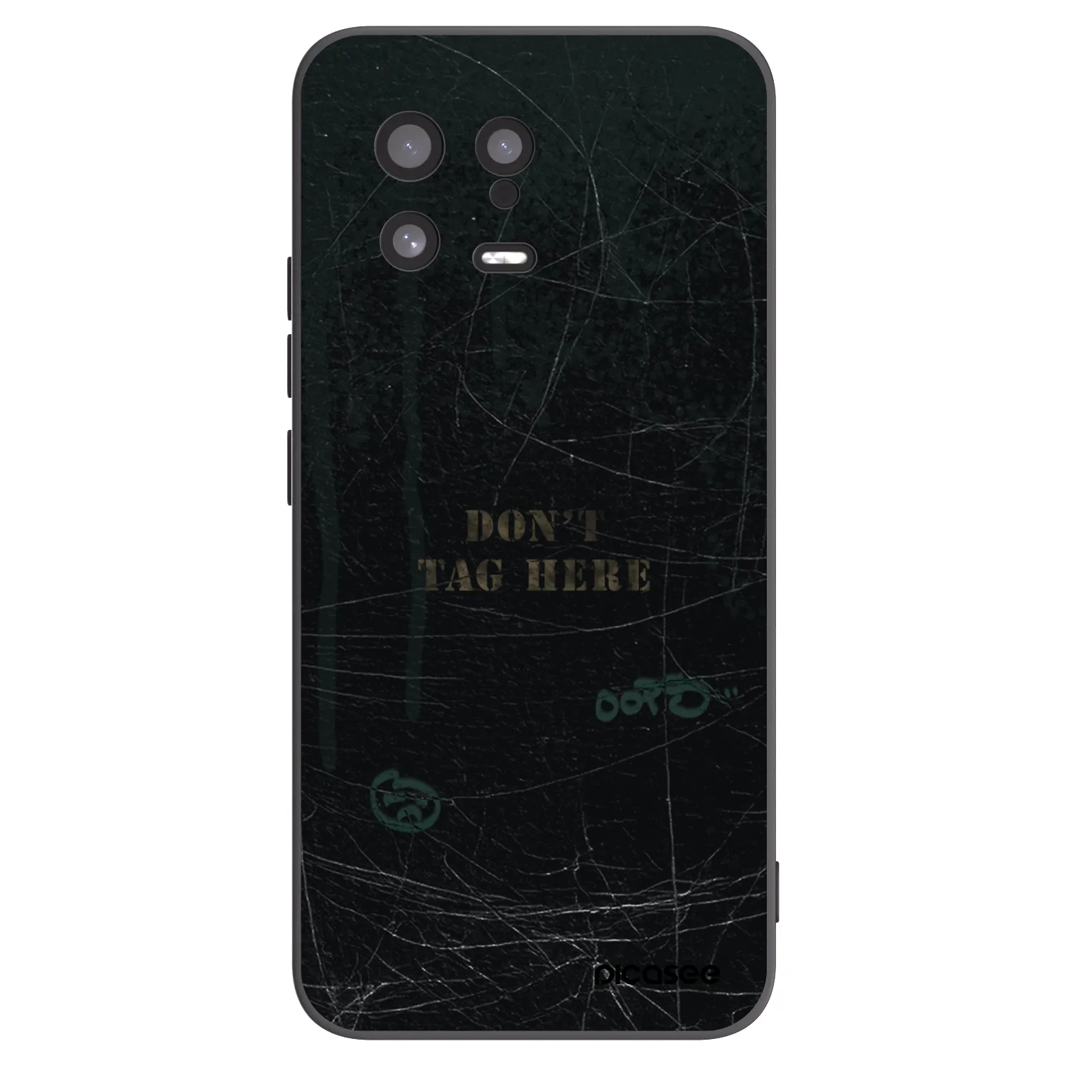 Picasee crna silikonska maskica za Xiaomi 13 - DON´T TAG