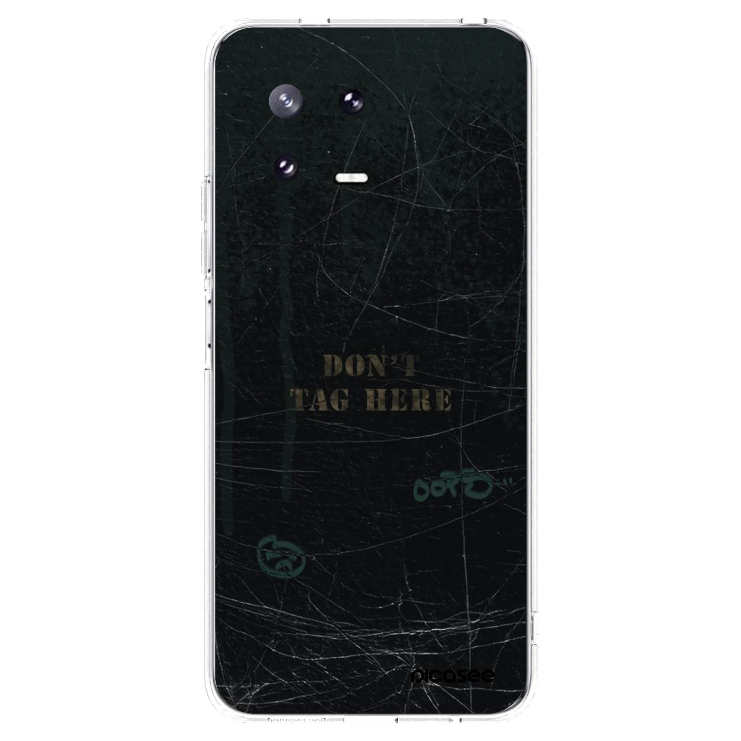 Picasee silikonska prozirna maskica za Xiaomi 13 Pro - DON´T TAG