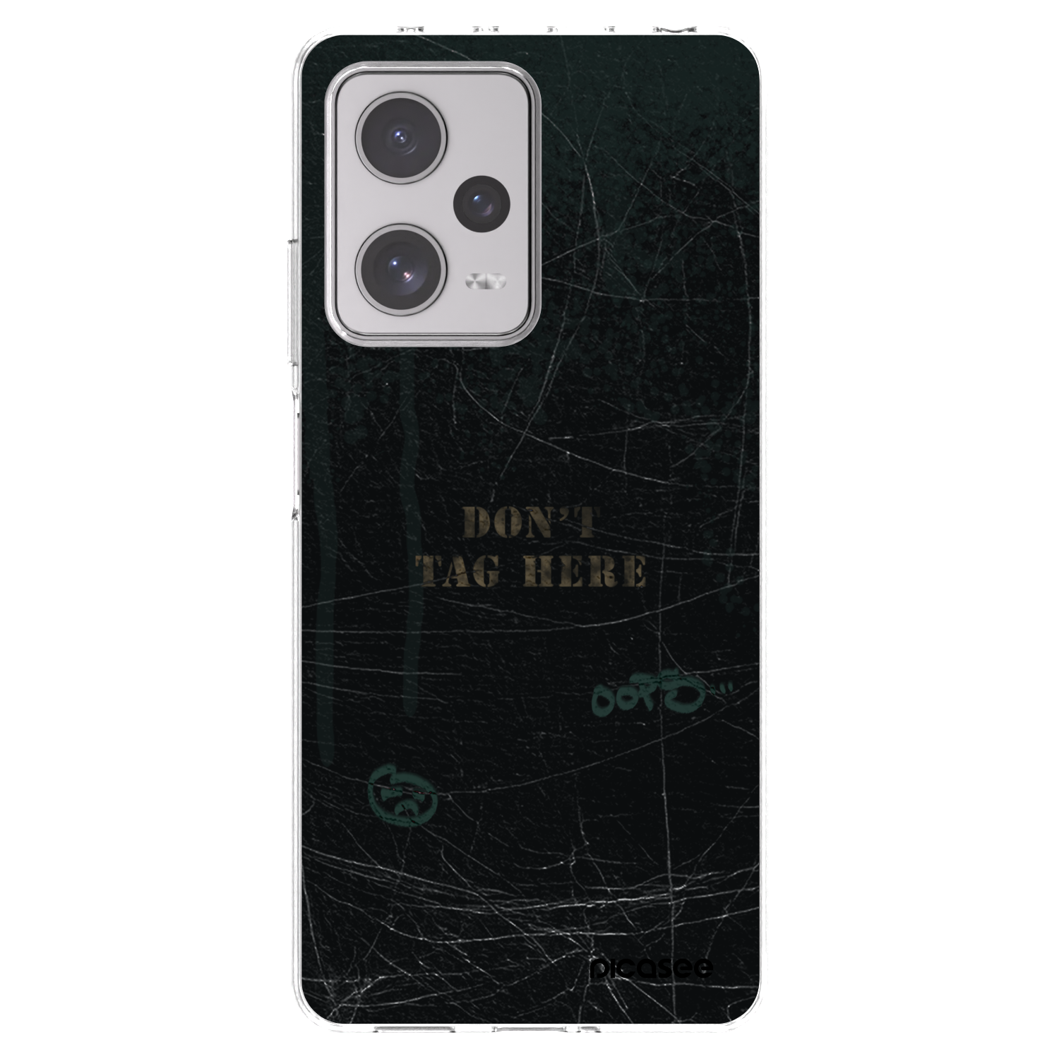 Picasee silikonska prozirna maskica za Xiaomi Redmi Note 12 Pro+ 5G - DON´T TAG