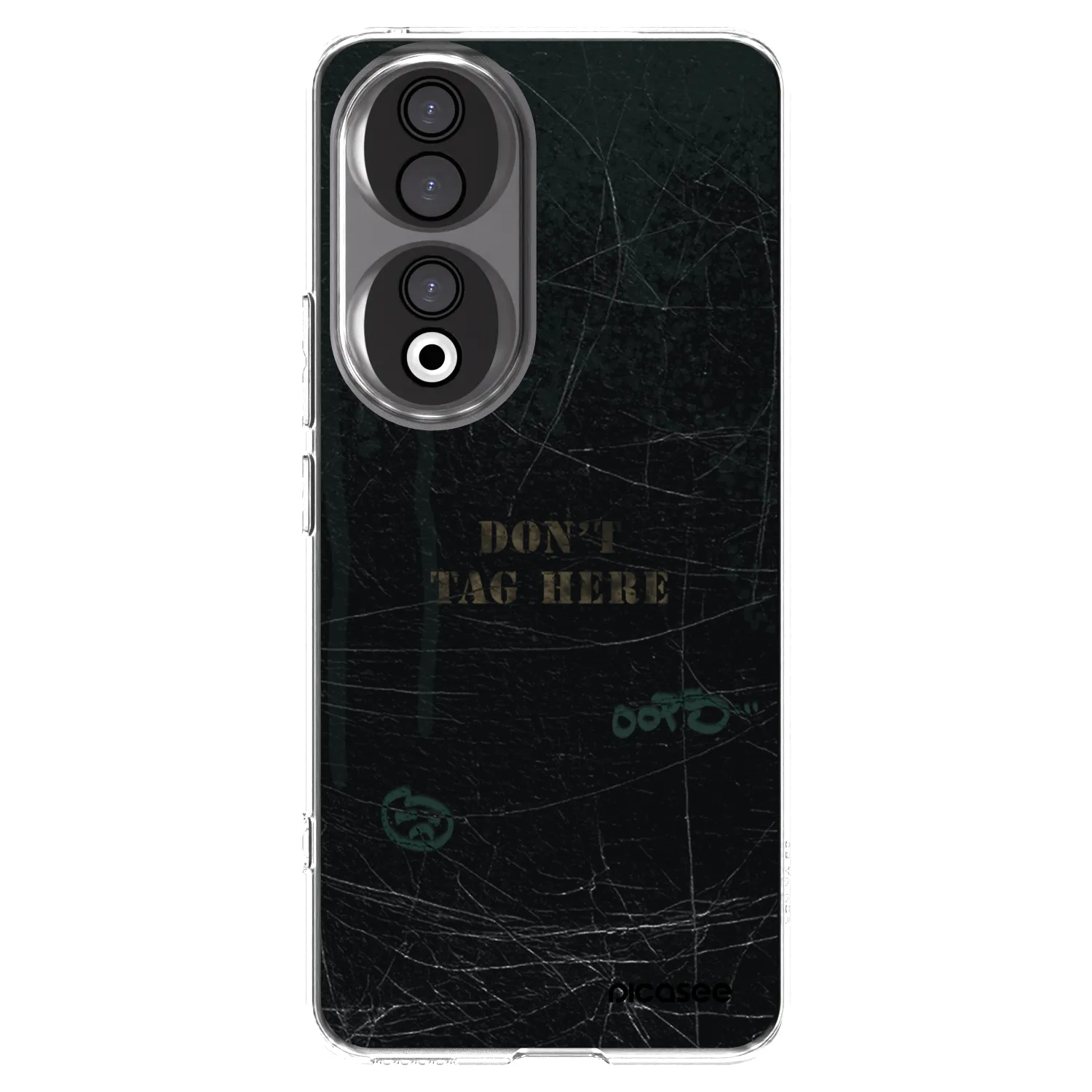 Picasee silikonska prozirna maskica za Honor 90 5G - DON´T TAG