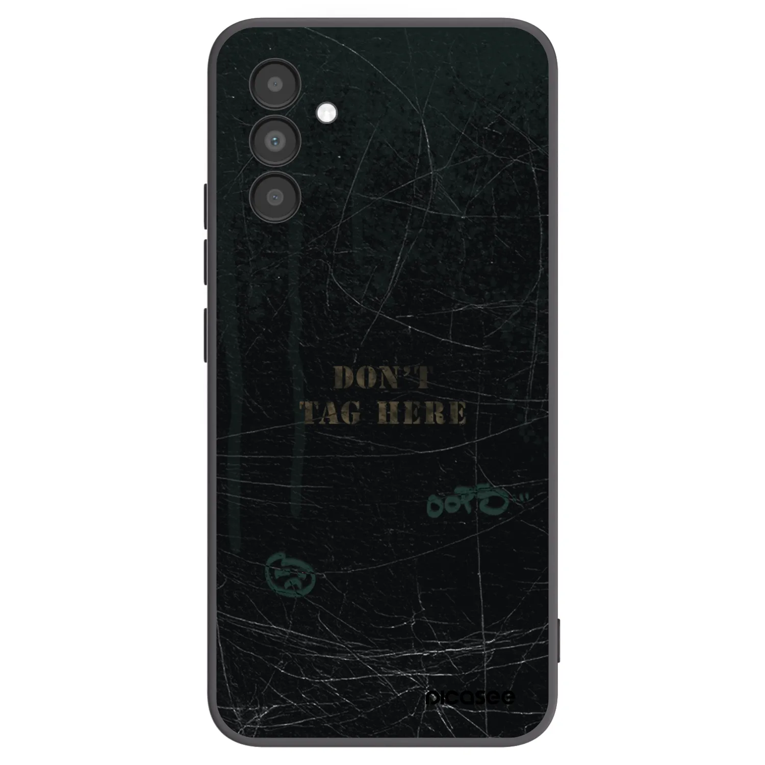 Picasee crna silikonska maskica za Samsung Galaxy A04s A047F - DON´T TAG