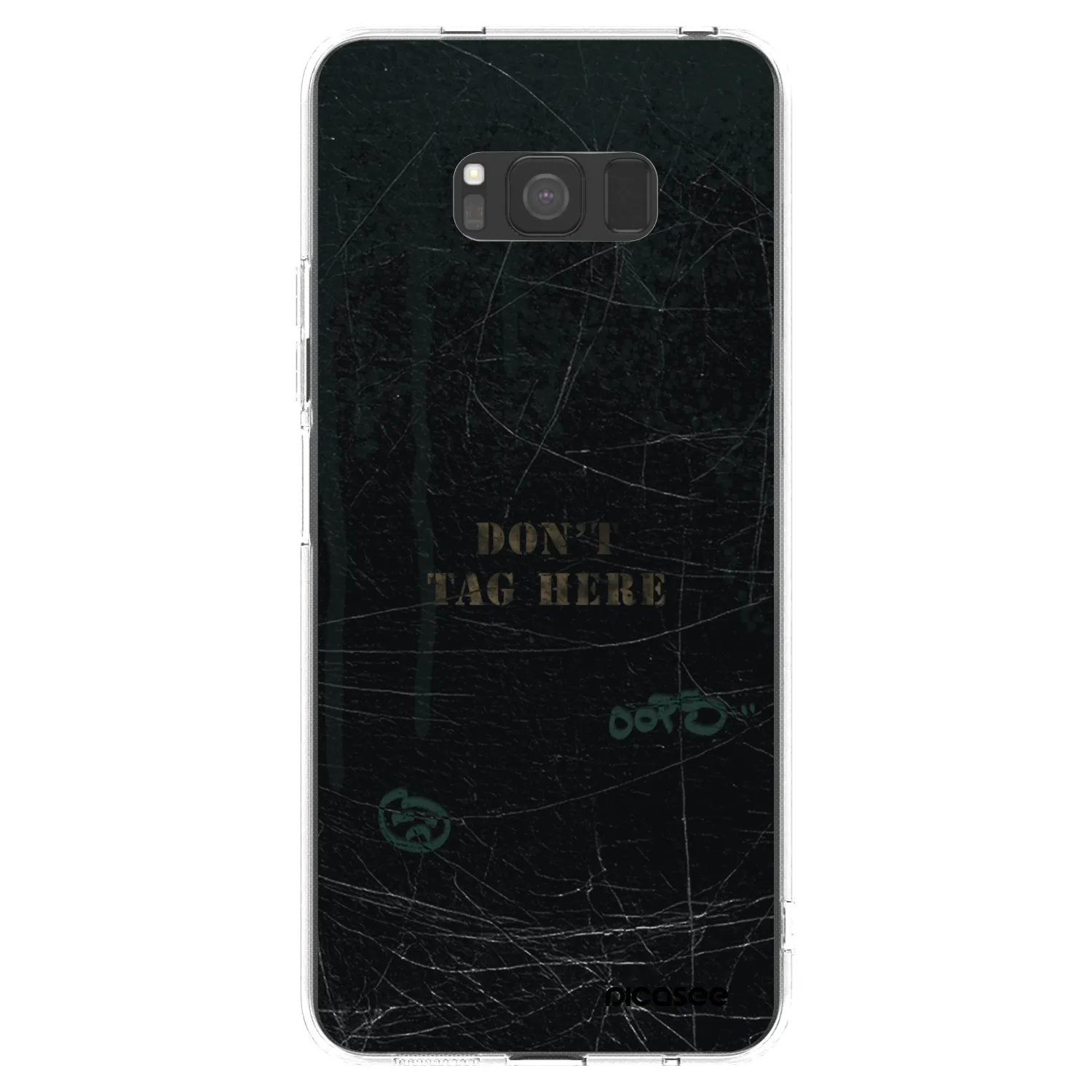 Picasee silikonska prozirna maskica za Samsung Galaxy S8 G950F - DON´T TAG