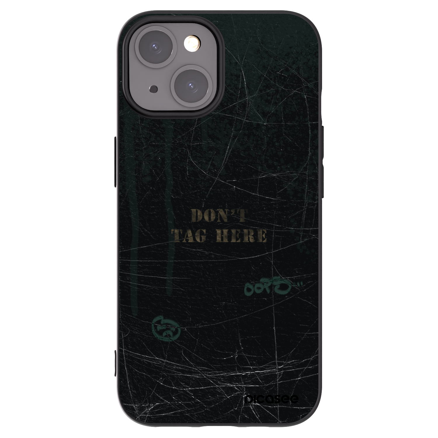 Picasee crna silikonska maskica za Apple iPhone 15 - DON´T TAG