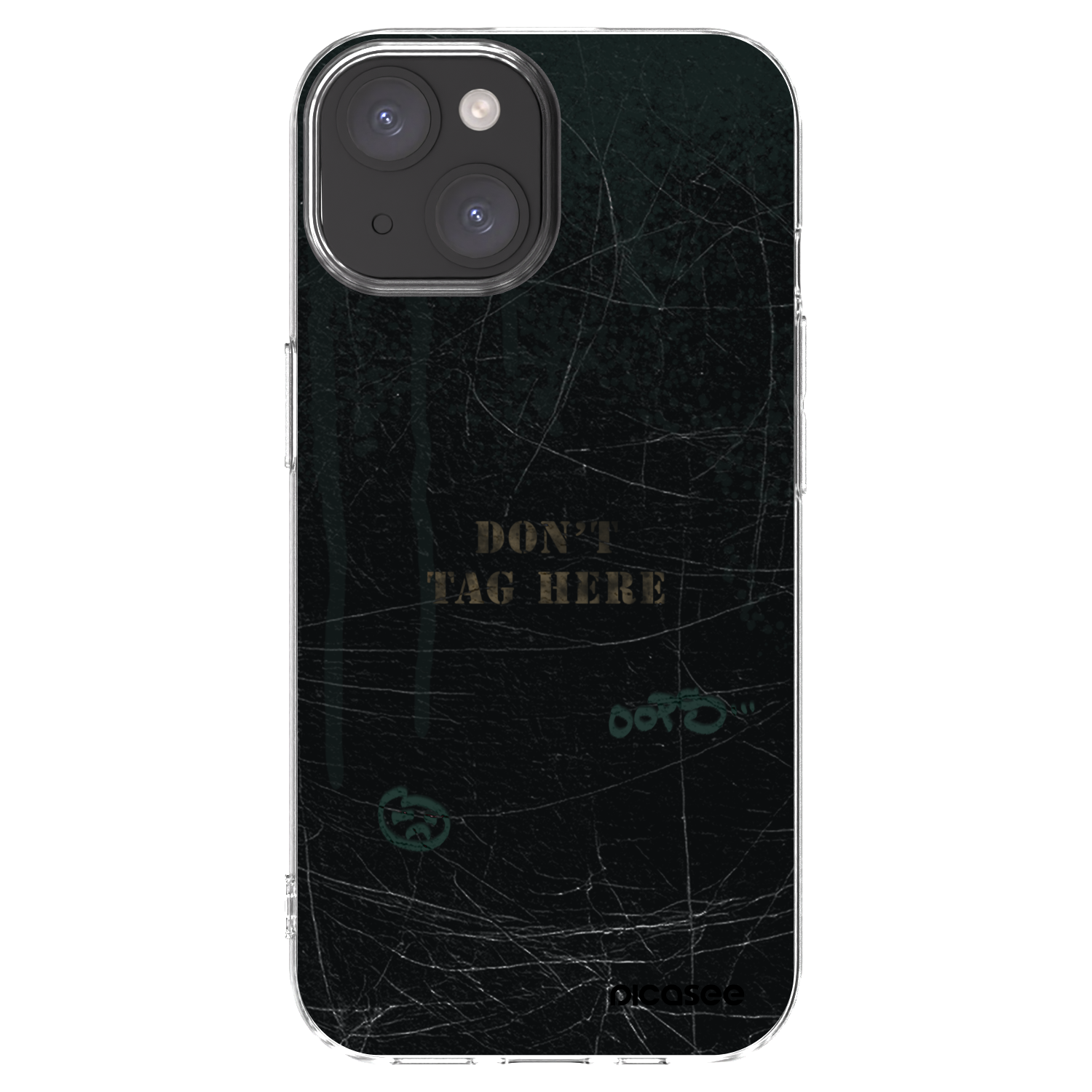 Picasee silikonska prozirna maskica za Apple iPhone 15 - DON´T TAG