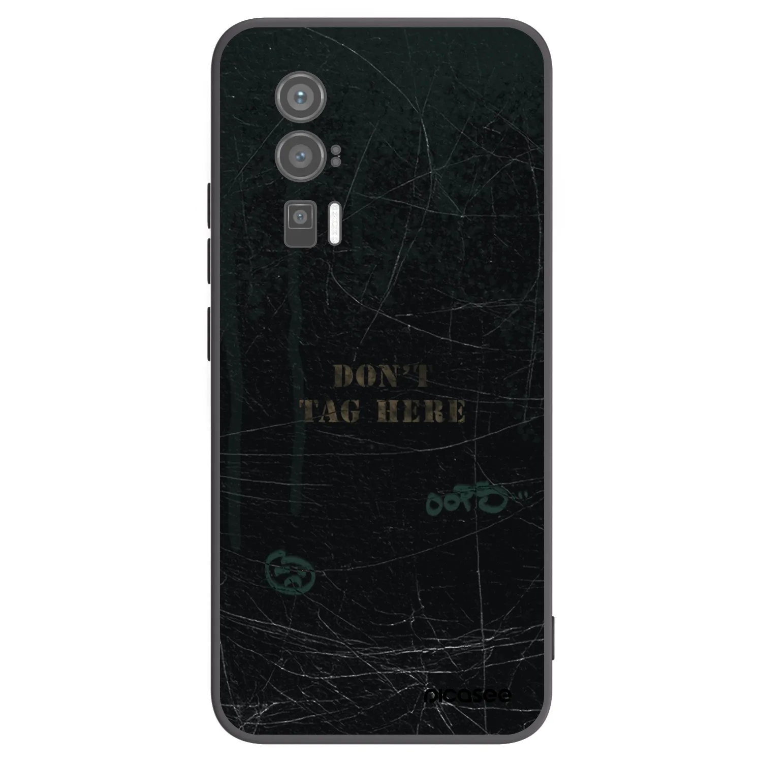 Picasee crna silikonska maskica za Xiaomi Poco F5 Pro 5G - DON´T TAG