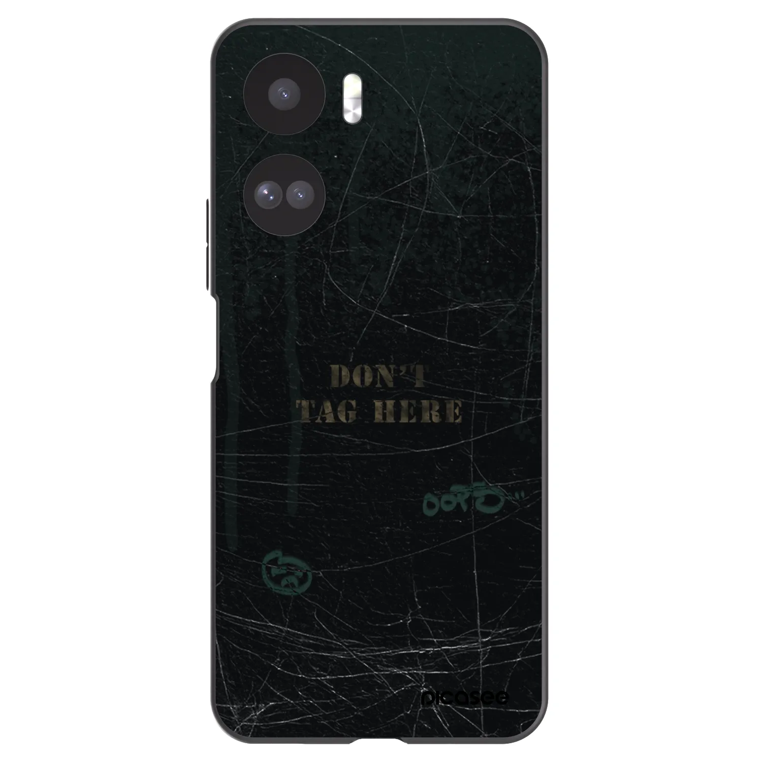 Picasee crna silikonska maskica za Honor 90 Lite 5G - DON´T TAG