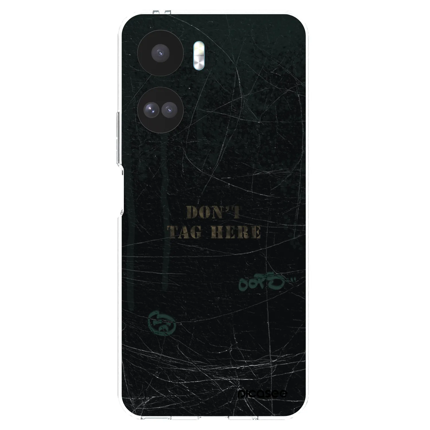 Picasee silikonska prozirna maskica za Honor 90 Lite 5G - DON´T TAG