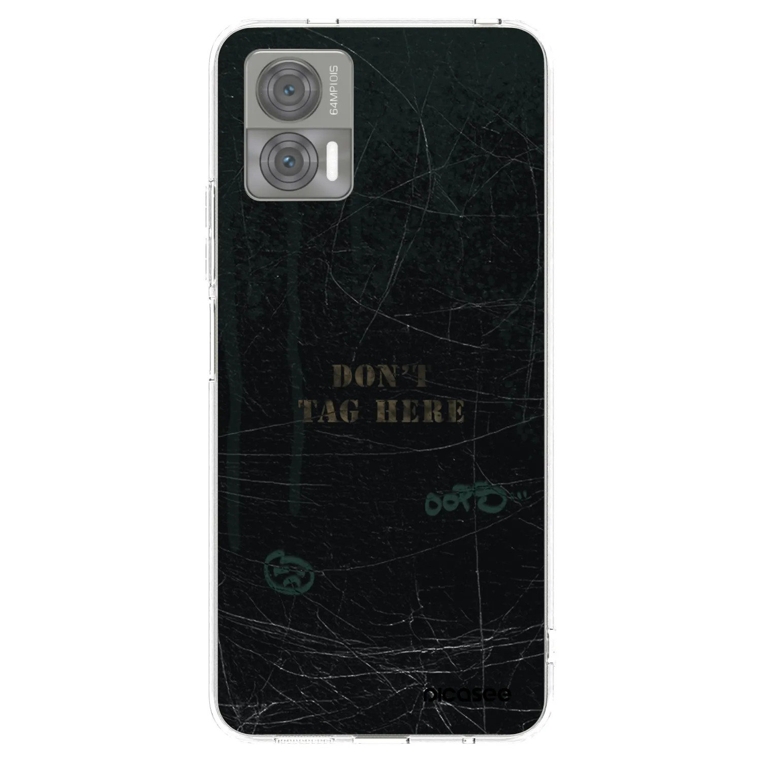 Picasee silikonska prozirna maskica za Motorola Edge 30 Neo - DON´T TAG