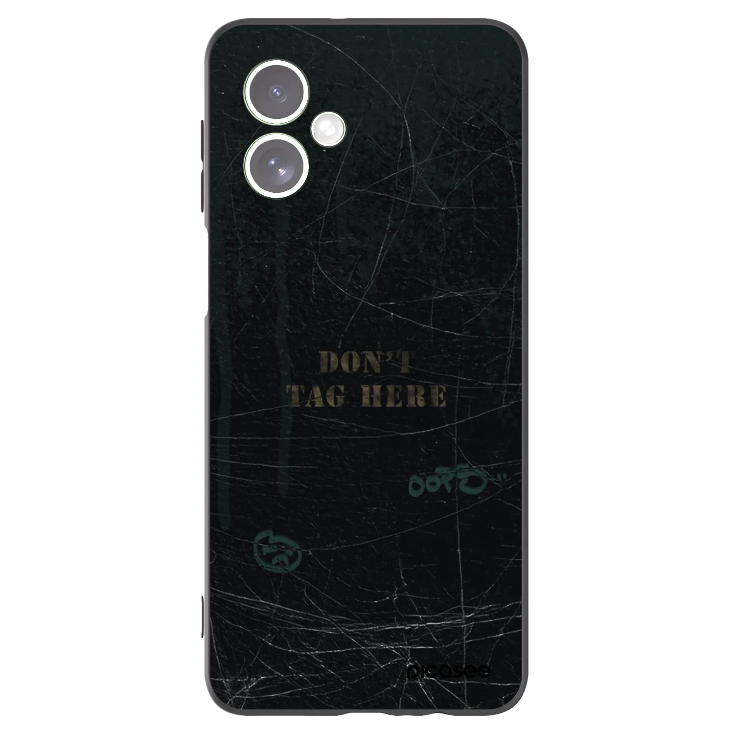 Picasee crna silikonska maskica za Motorola Moto G54 5G - DON´T TAG