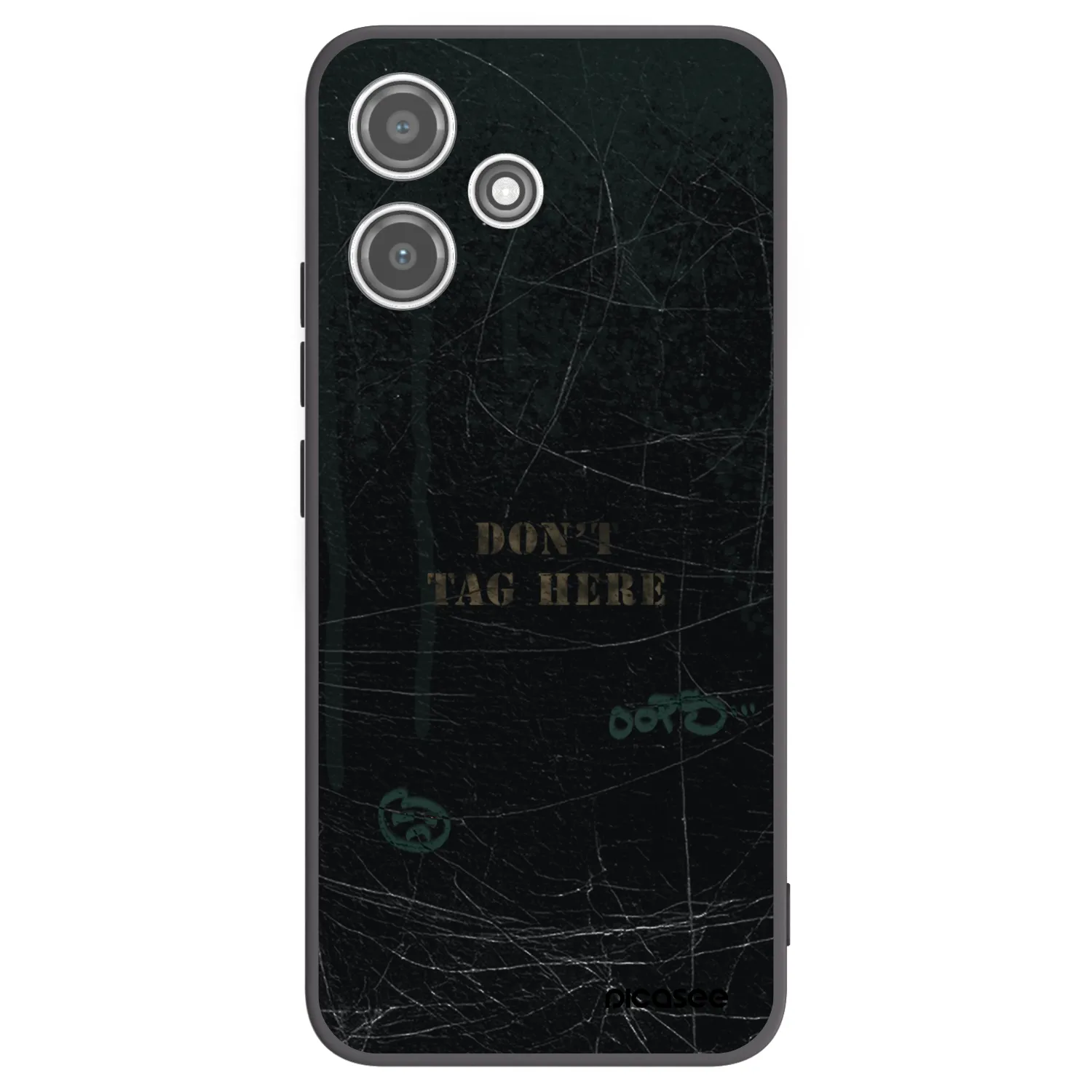 Picasee crna silikonska maskica za Xiaomi Redmi 12 5G - DON´T TAG