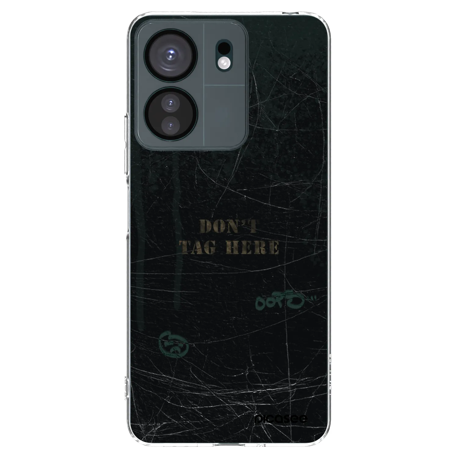 Picasee silikonska prozirna maskica za Xiaomi Redmi 13C 4G - DON´T TAG
