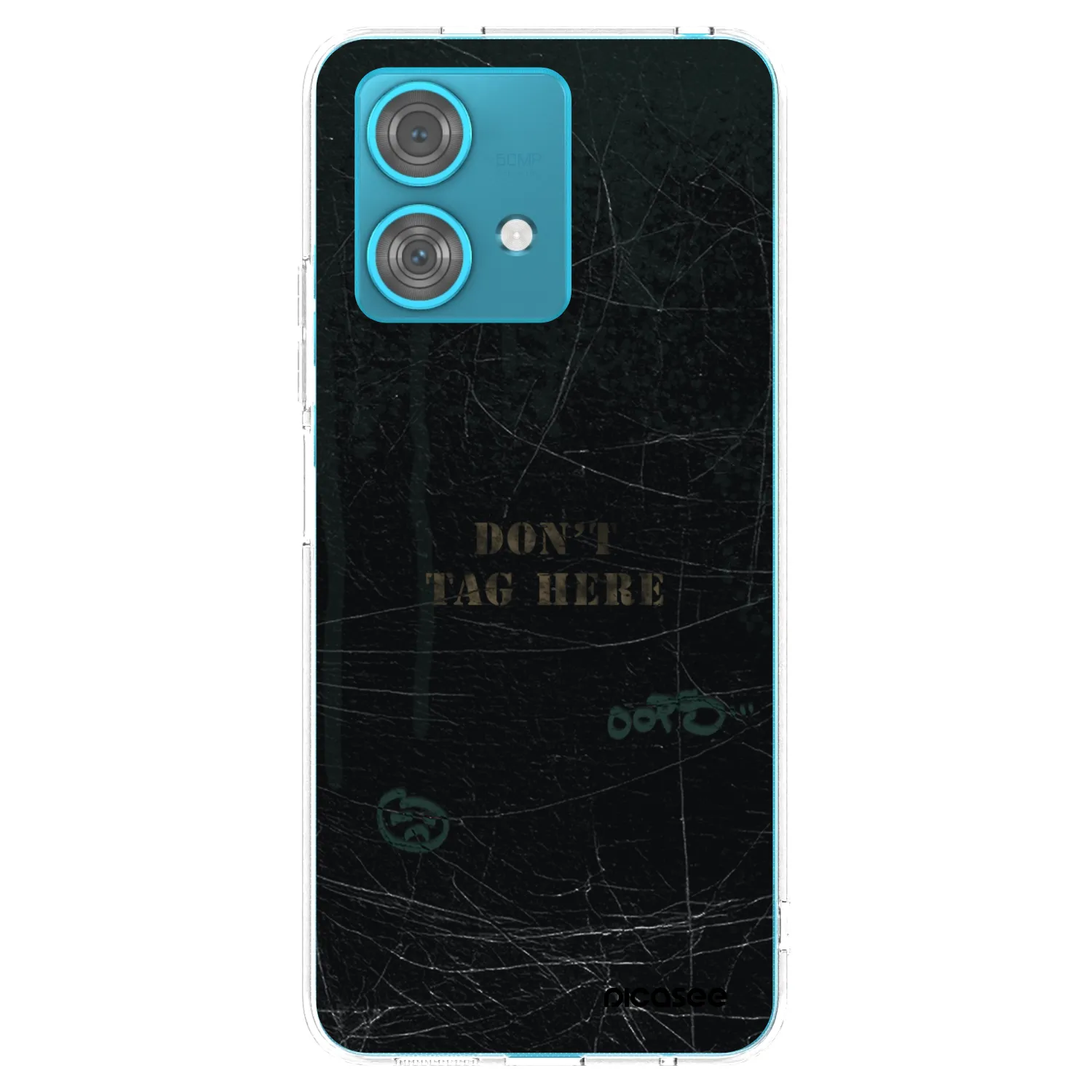 Picasee silikonska prozirna maskica za Motorola Edge 40 Neo - DON´T TAG