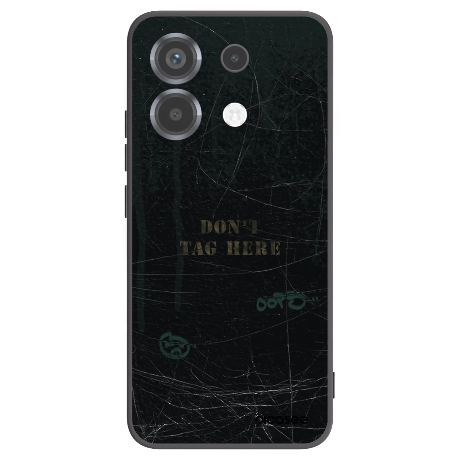 Picasee crna silikonska maskica za Xiaomi Poco X6 - DON´T TAG