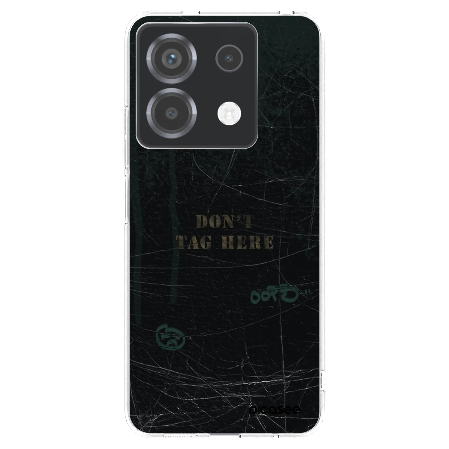 Picasee silikonska prozirna maskica za Xiaomi Poco X6 - DON´T TAG