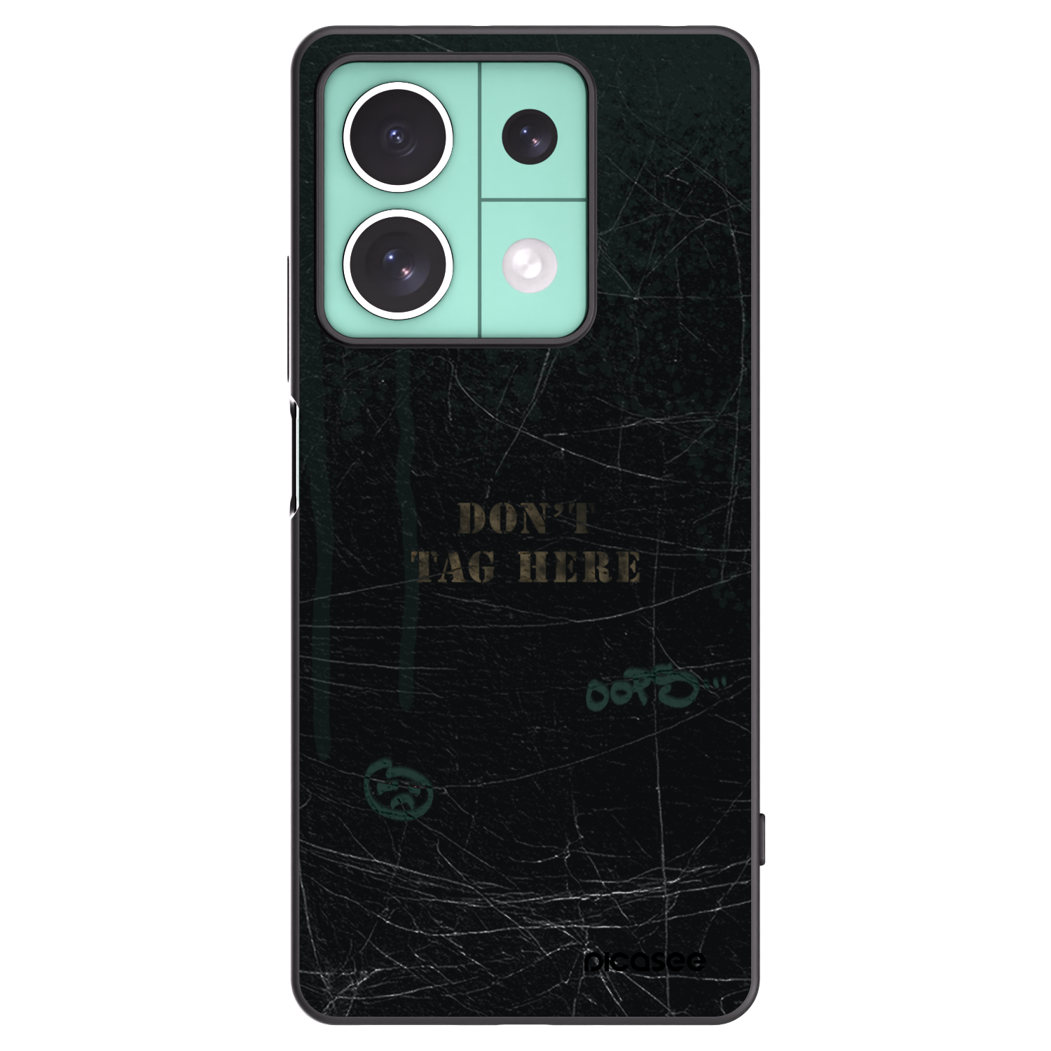 Picasee crna silikonska maskica za Xiaomi Redmi Note 13 5G - DON´T TAG
