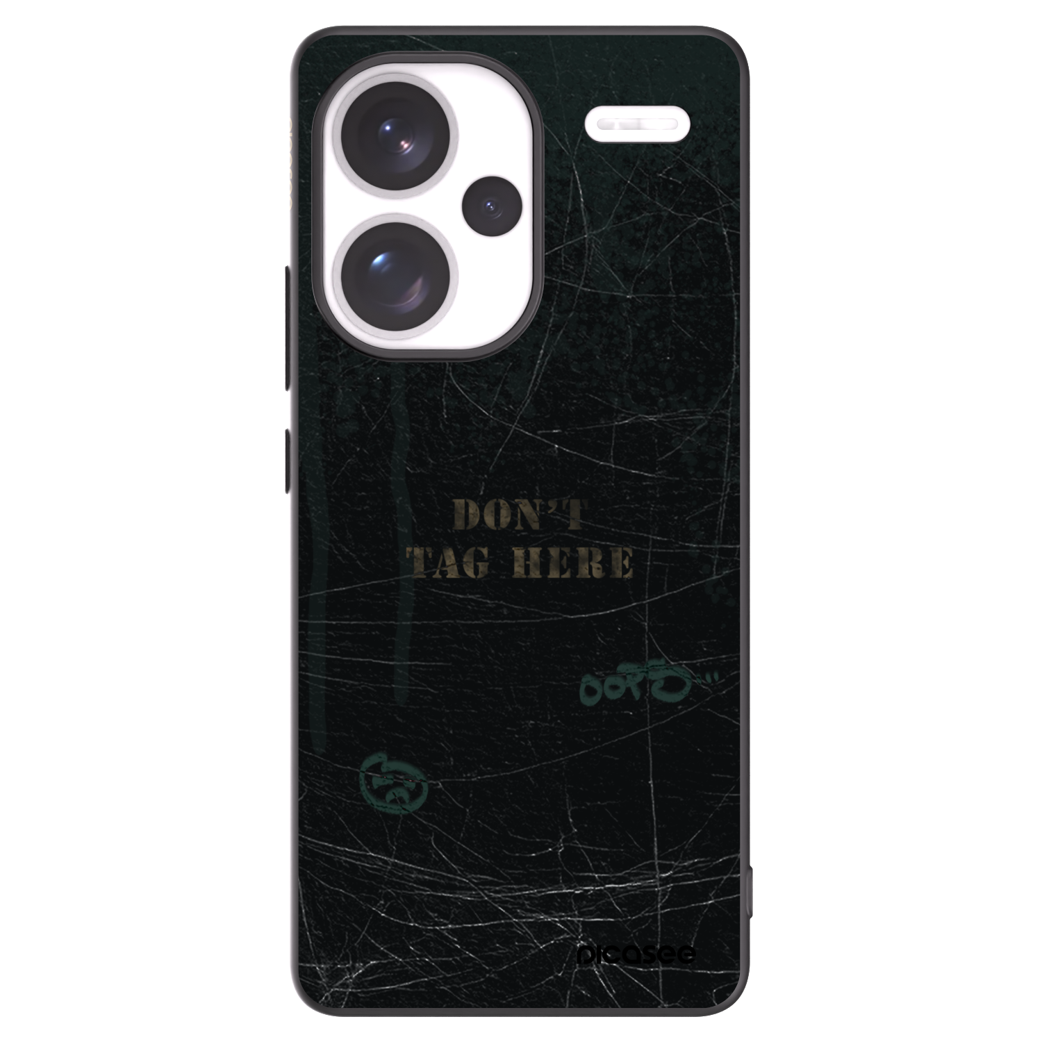 Picasee crna silikonska maskica za Xiaomi Redmi Note 13 Pro+ 5G - DON´T TAG