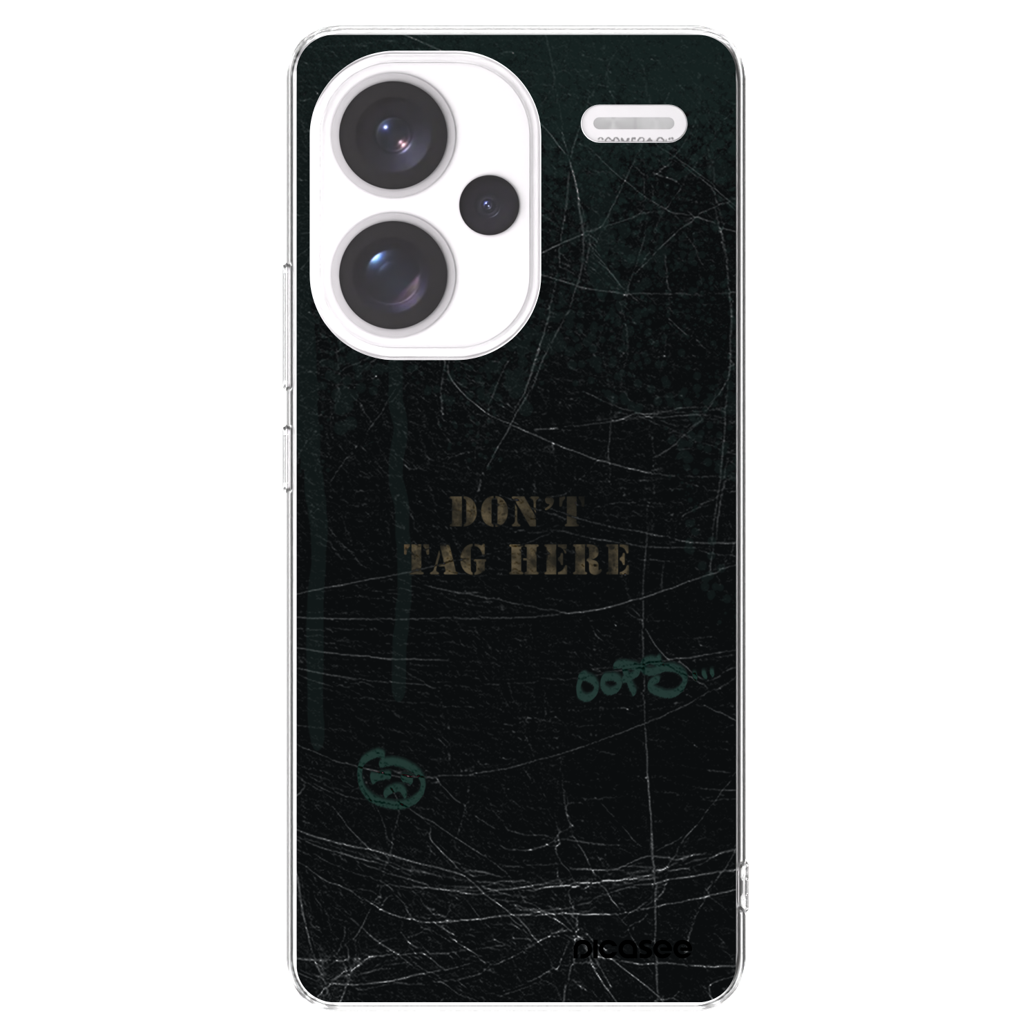 Picasee silikonska prozirna maskica za Xiaomi Redmi Note 13 Pro+ 5G - DON´T TAG