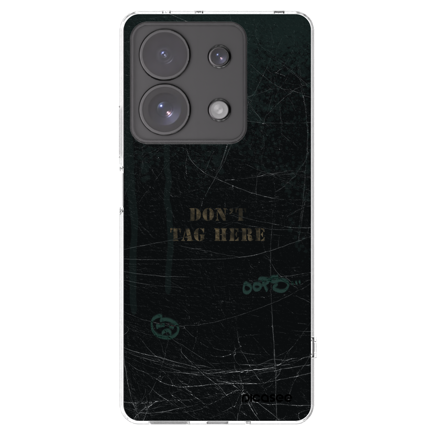 Picasee silikonska prozirna maskica za Xiaomi Redmi Note 13 Pro 4G - DON´T TAG
