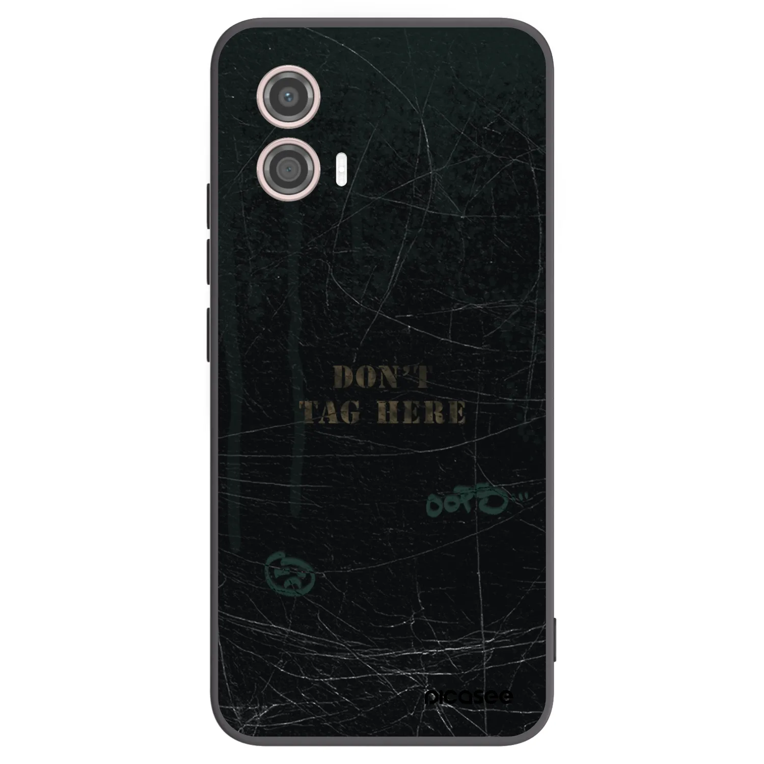 Picasee crna silikonska maskica za Motorola Moto G53 5G - DON´T TAG