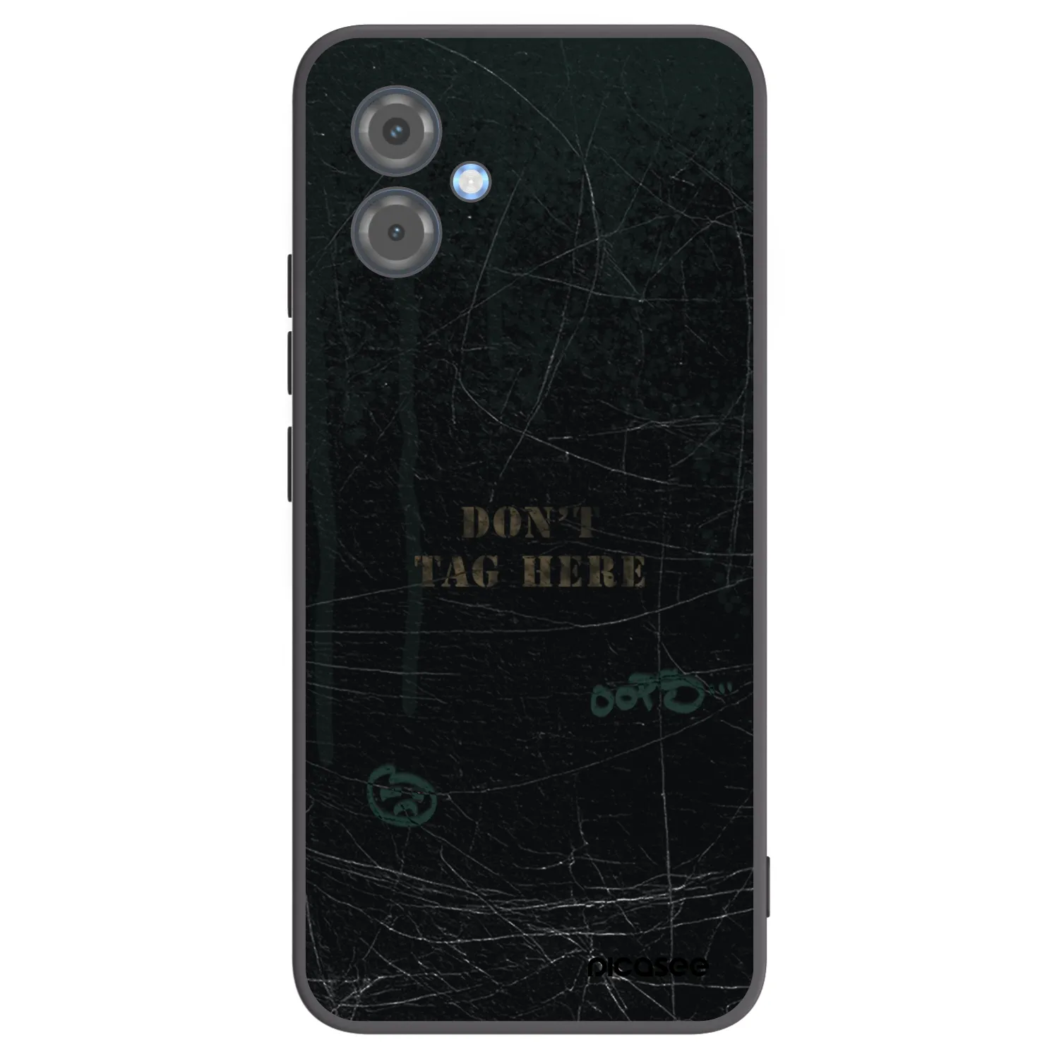 Picasee crna silikonska maskica za Motorola Moto G14 - DON´T TAG