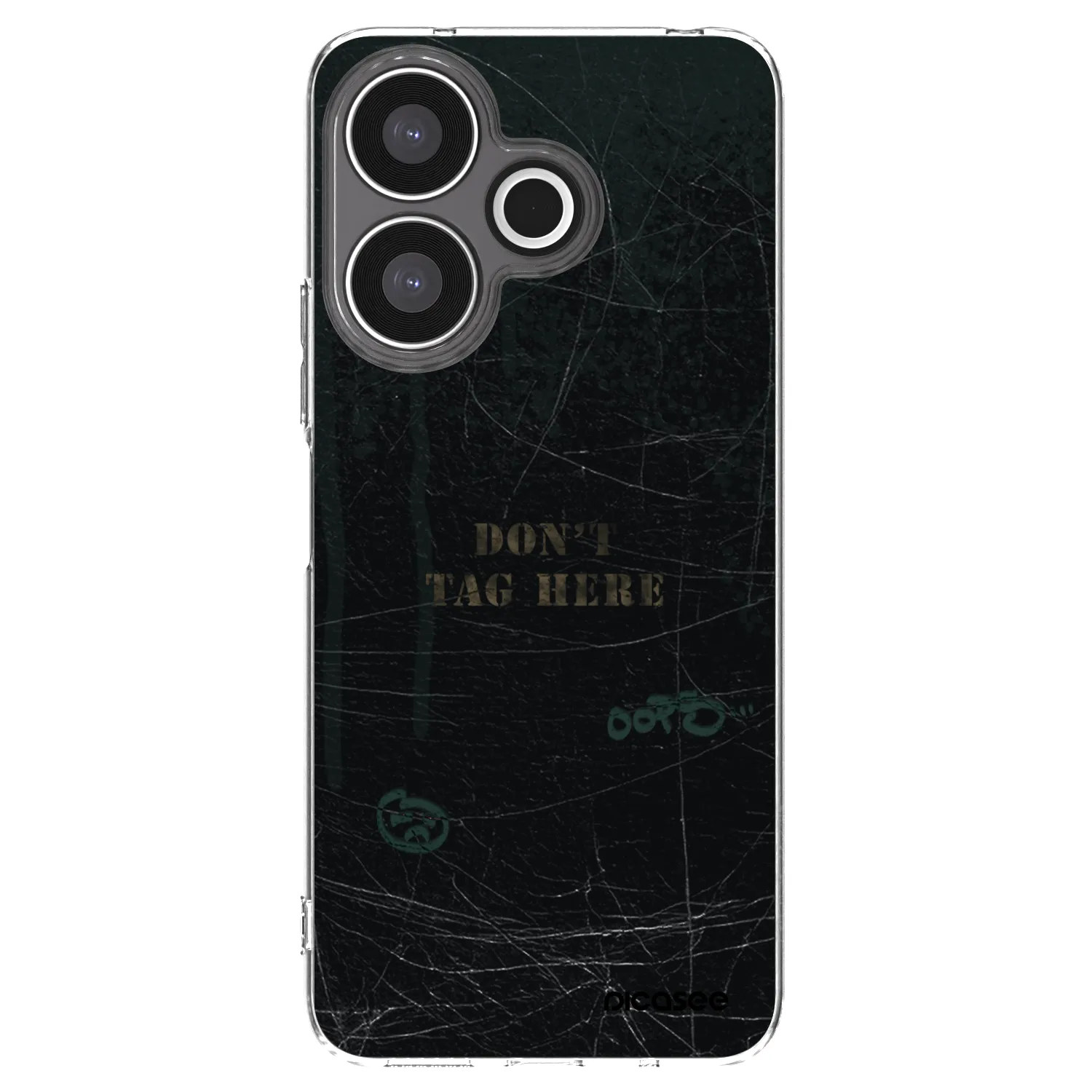 Picasee silikonska prozirna maskica za Xiaomi Redmi 13 4G - DON´T TAG
