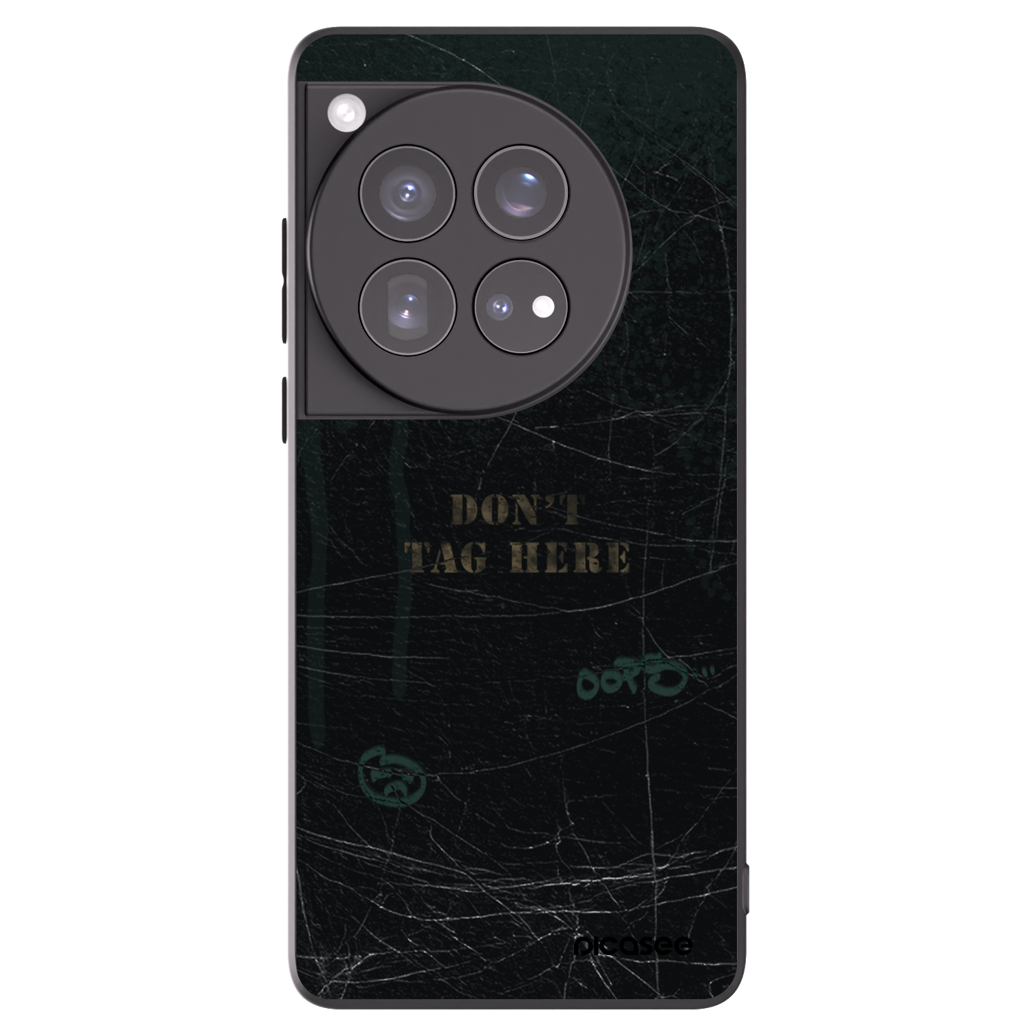Picasee crna silikonska maskica za OnePlus 12 5G - DON´T TAG