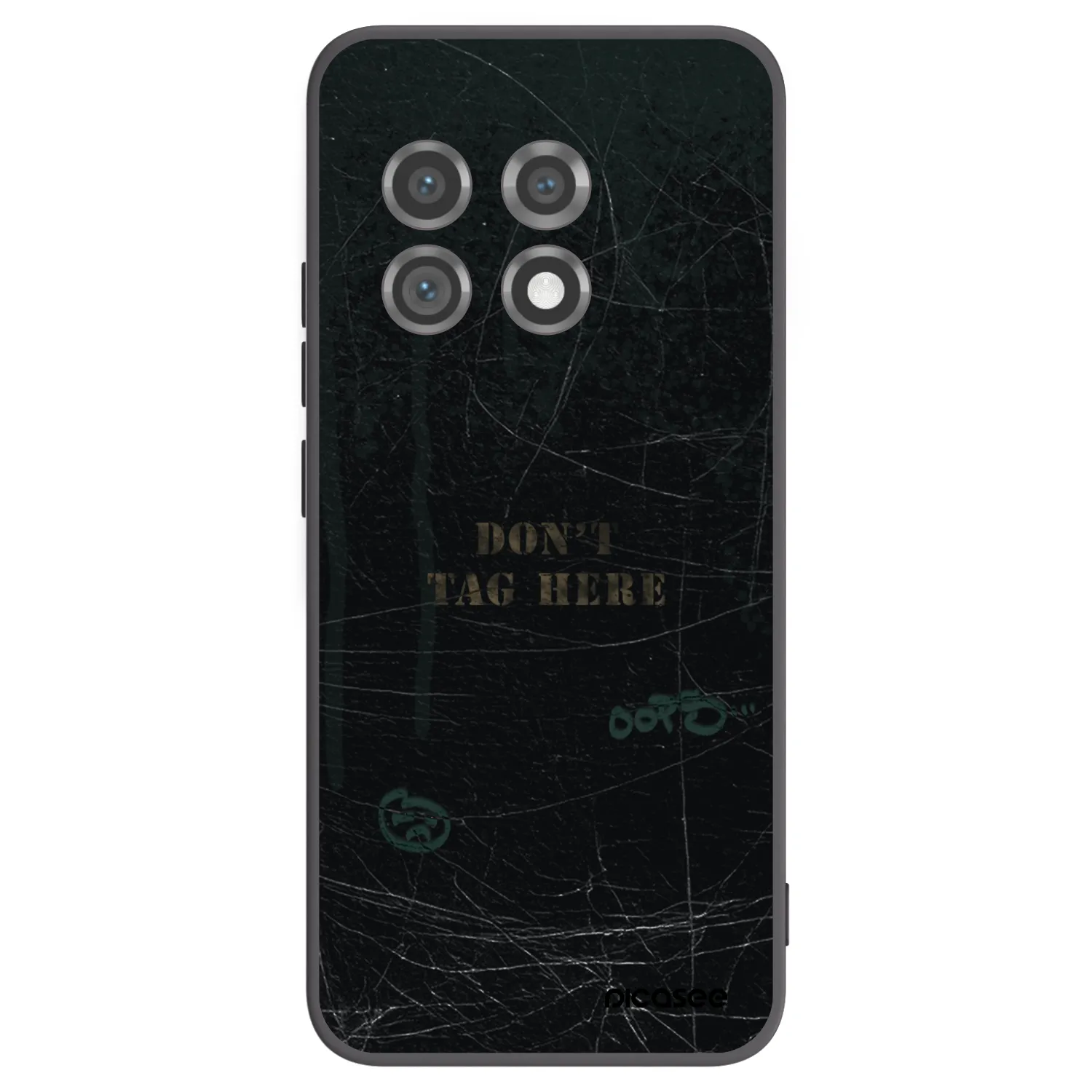 Picasee crna silikonska maskica za OnePlus 11 5G - DON´T TAG