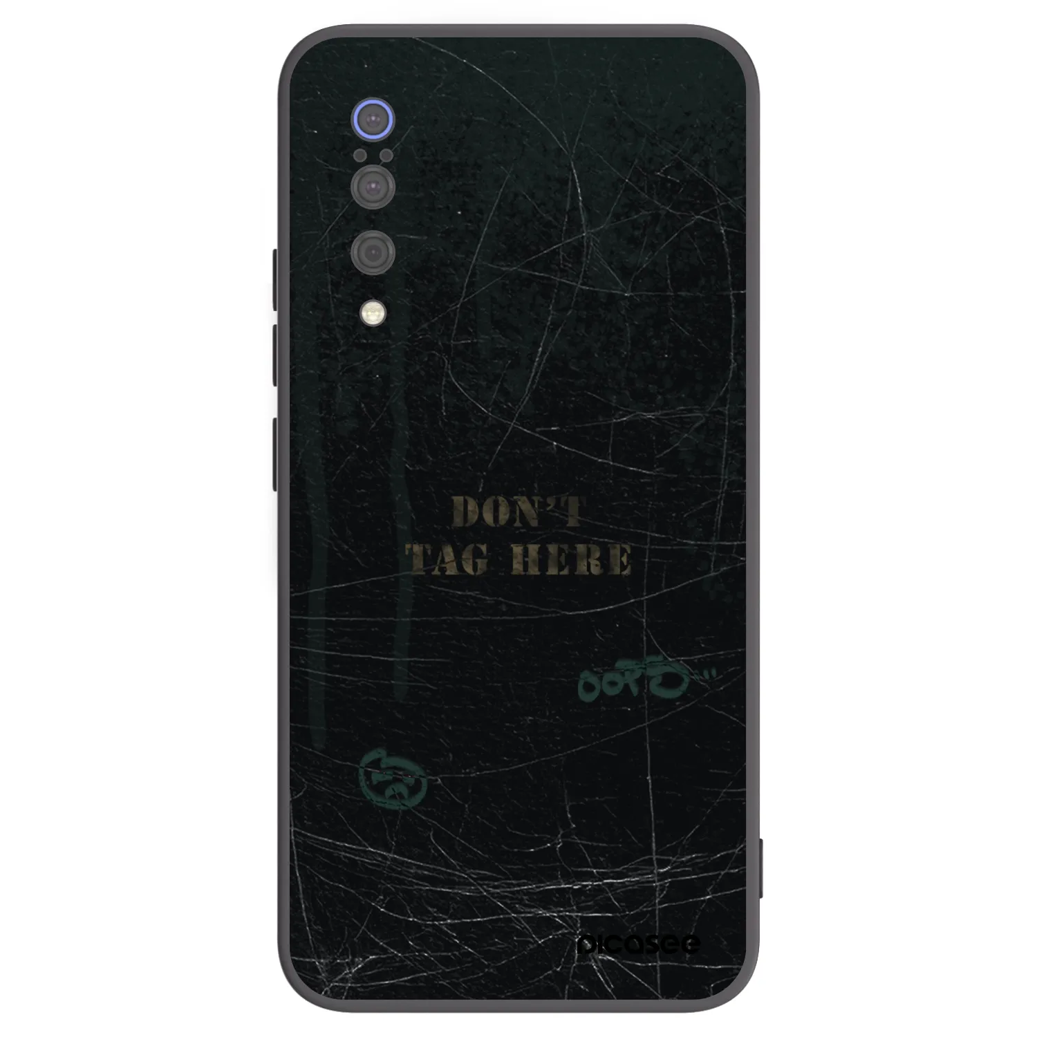 Picasee crna silikonska maskica za Xiaomi Mi 9 - DON´T TAG