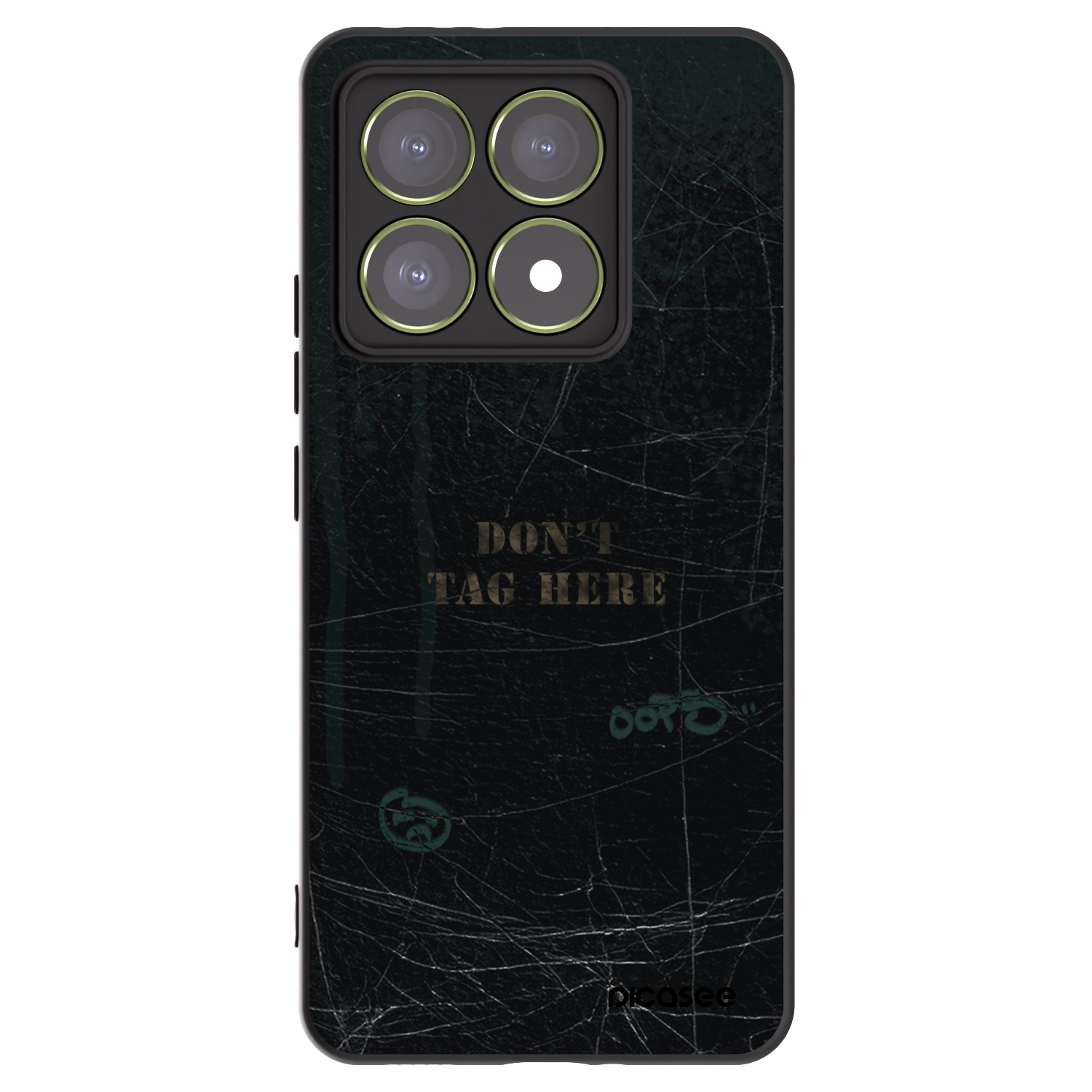 Picasee crna silikonska maskica za Xiaomi 14T - DON´T TAG