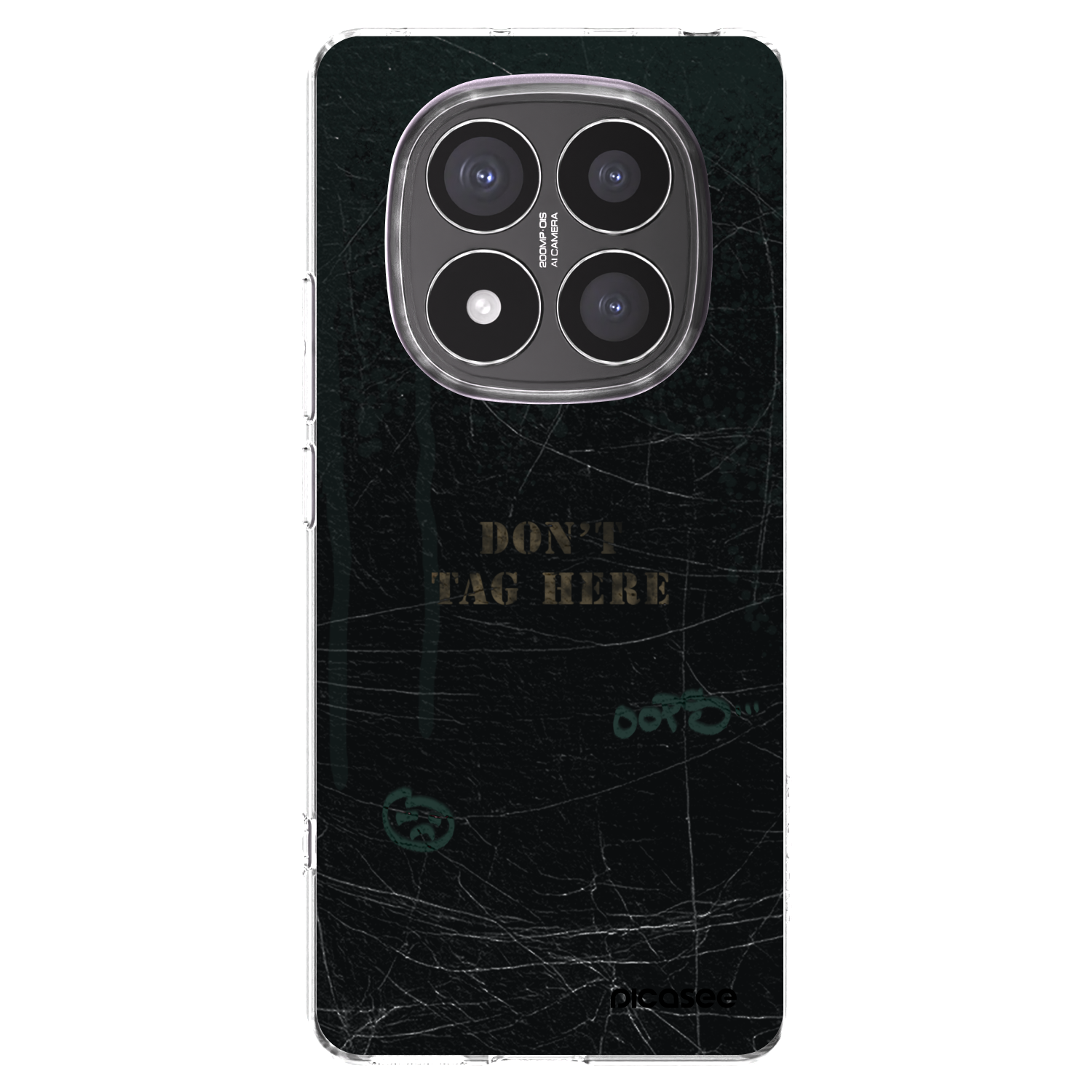 Picasee silikonska prozirna maskica za Xiaomi Redmi Note 14 Pro+ 5G - DON´T TAG