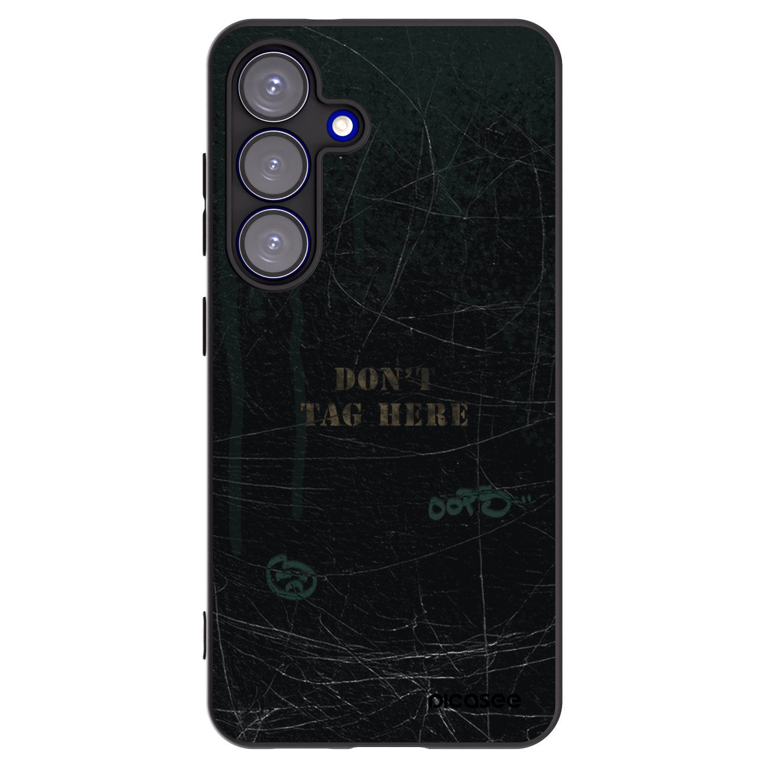 Picasee crna silikonska maskica za Samsung Galaxy S25 5G - DON´T TAG