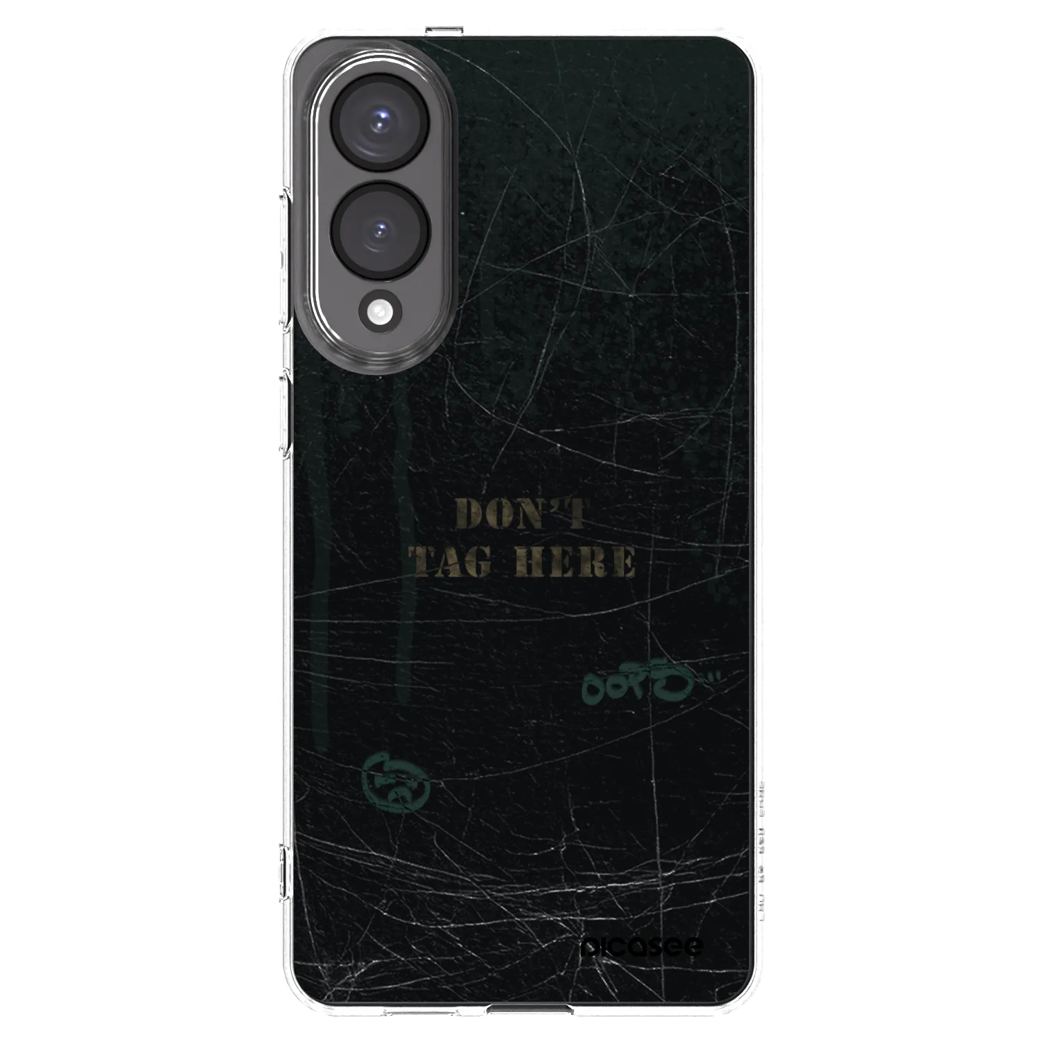 Picasee silikonska prozirna maskica za Samsung Galaxy S25 Edge 5G - DON´T TAG