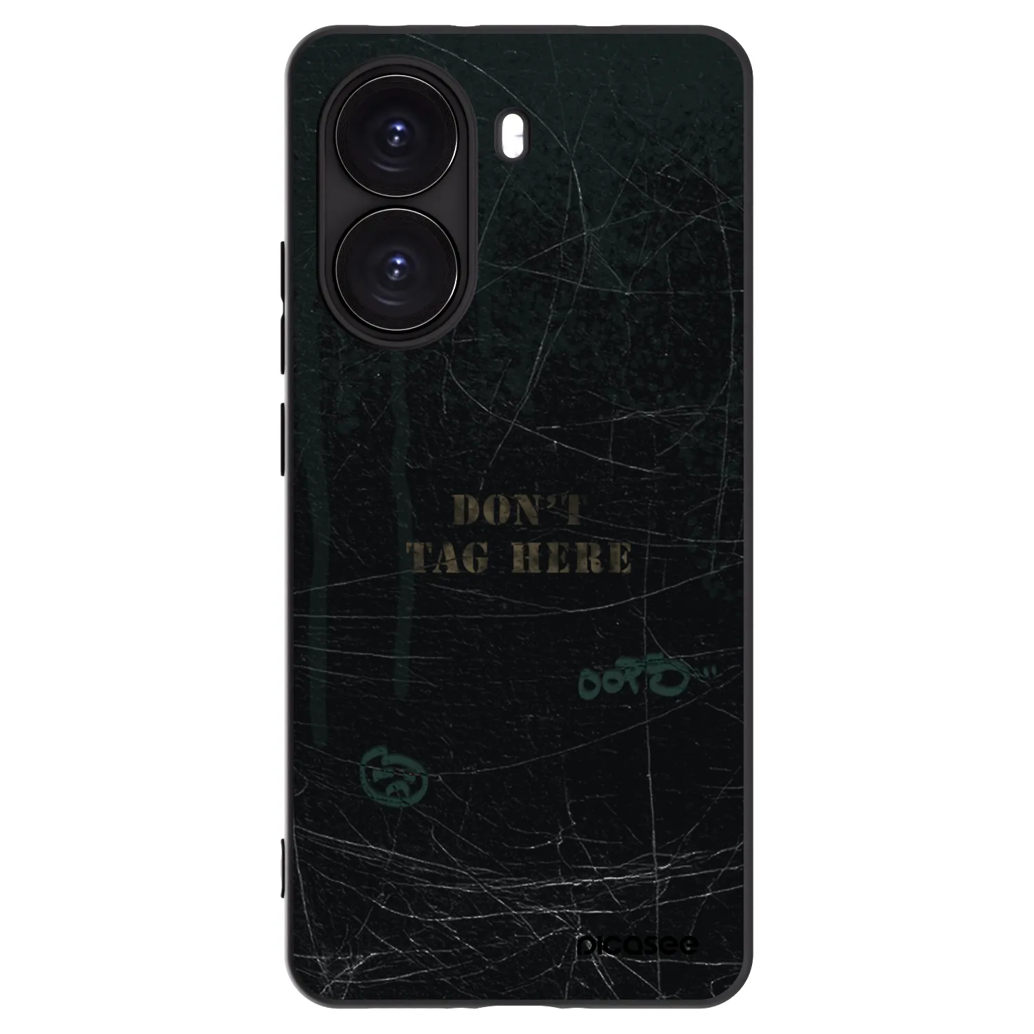 Picasee crna silikonska maskica za Xiaomi Poco X7 Pro 5G - DON´T TAG