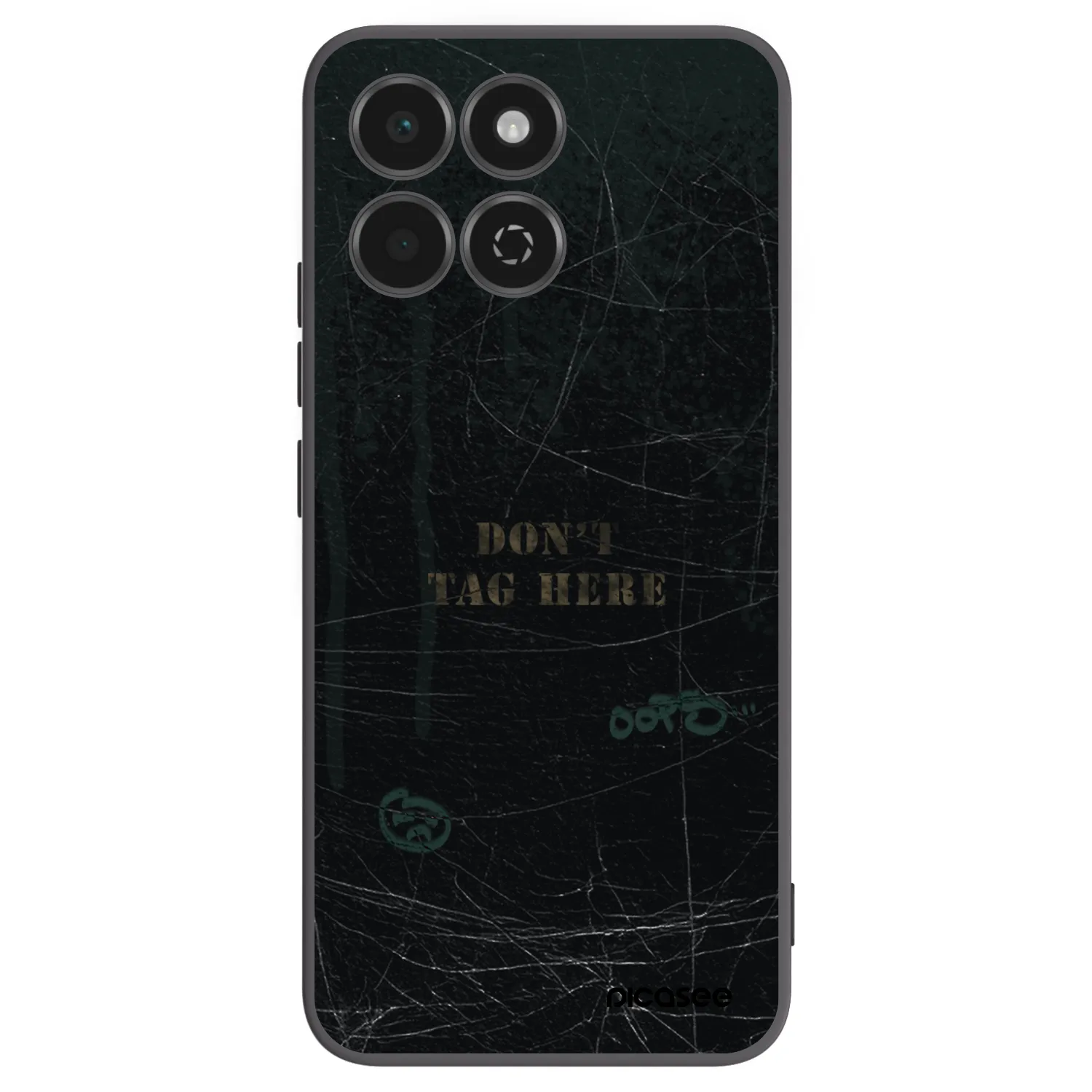 Picasee crna silikonska maskica za Honor 200 Smart 5G - DON´T TAG