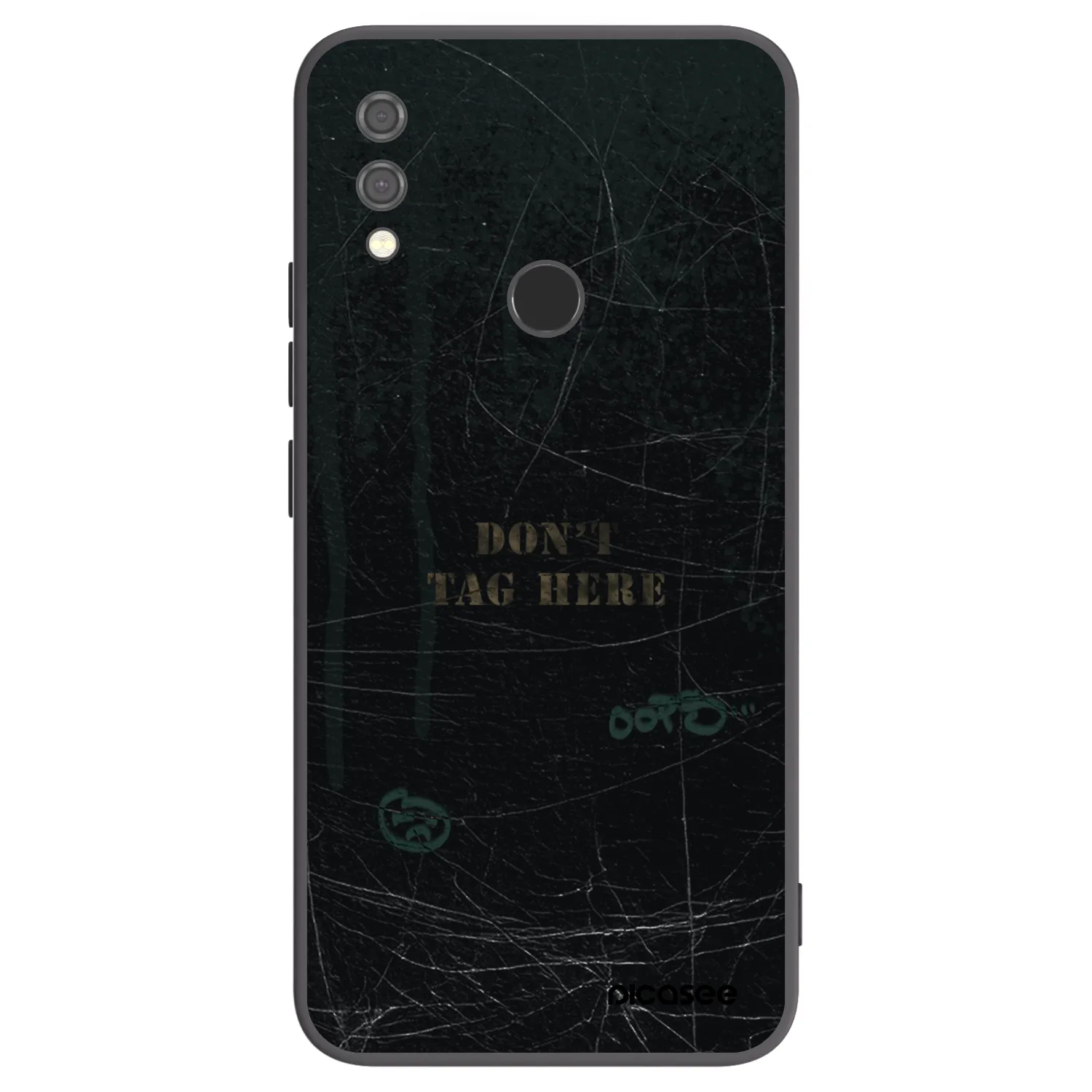 Picasee crna silikonska maskica za Xiaomi Redmi Note 7 - DON´T TAG