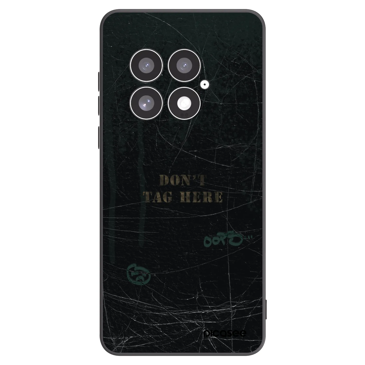 Picasee crna silikonska maskica za OnePlus 13 5G - DON´T TAG