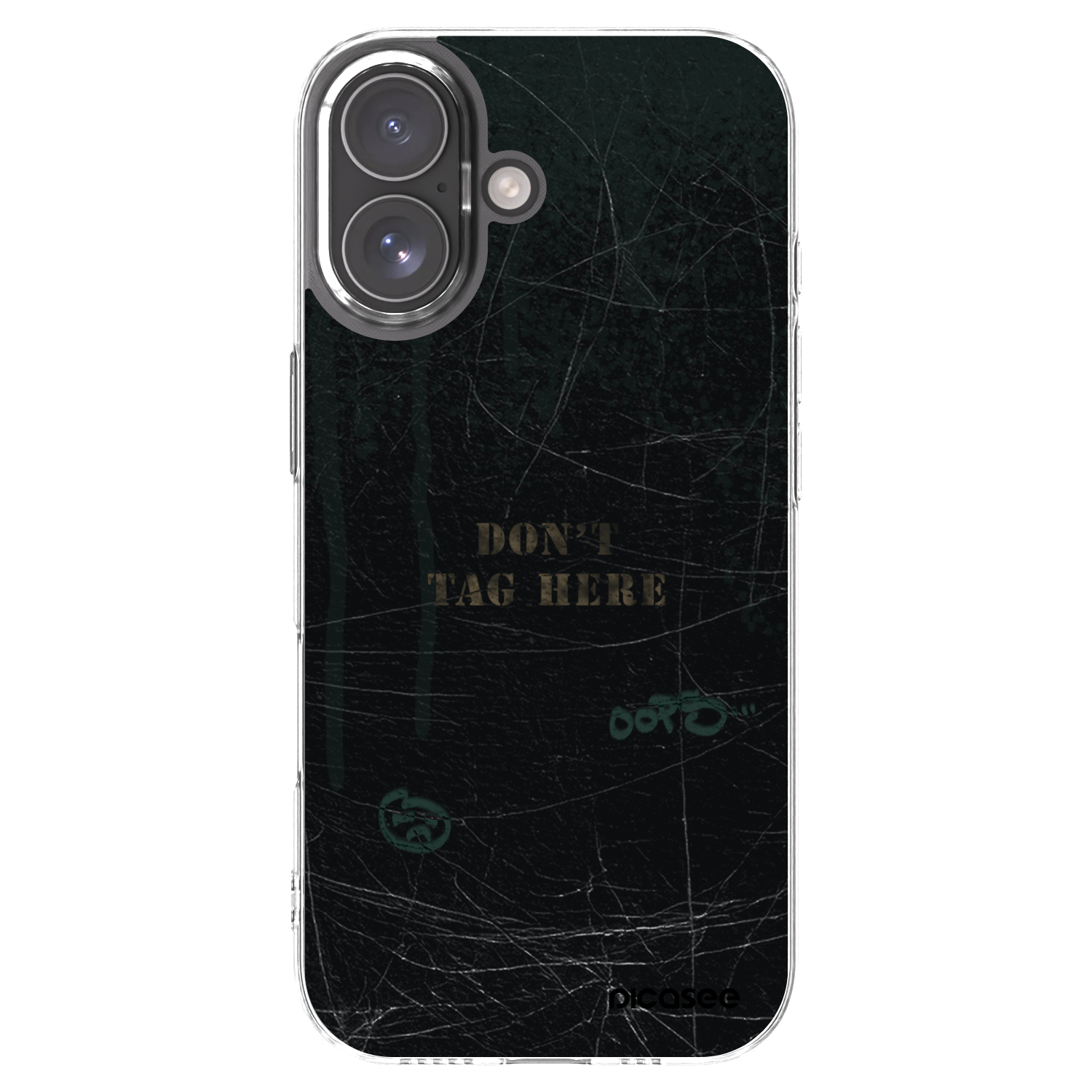 Picasee silikonska prozirna maskica za Apple iPhone 17 - DON´T TAG