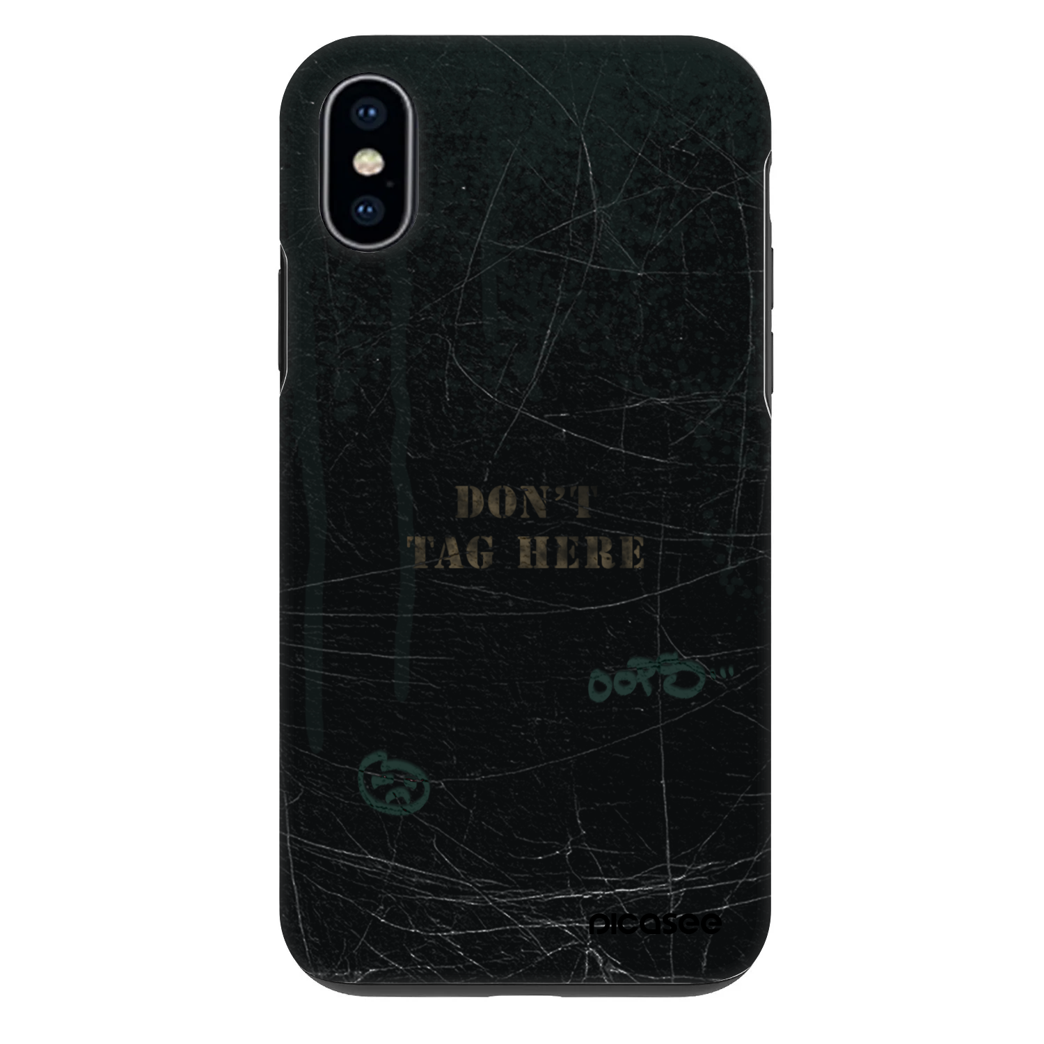 Picasee Fashion Case za Apple iPhone X/XS - DON´T TAG