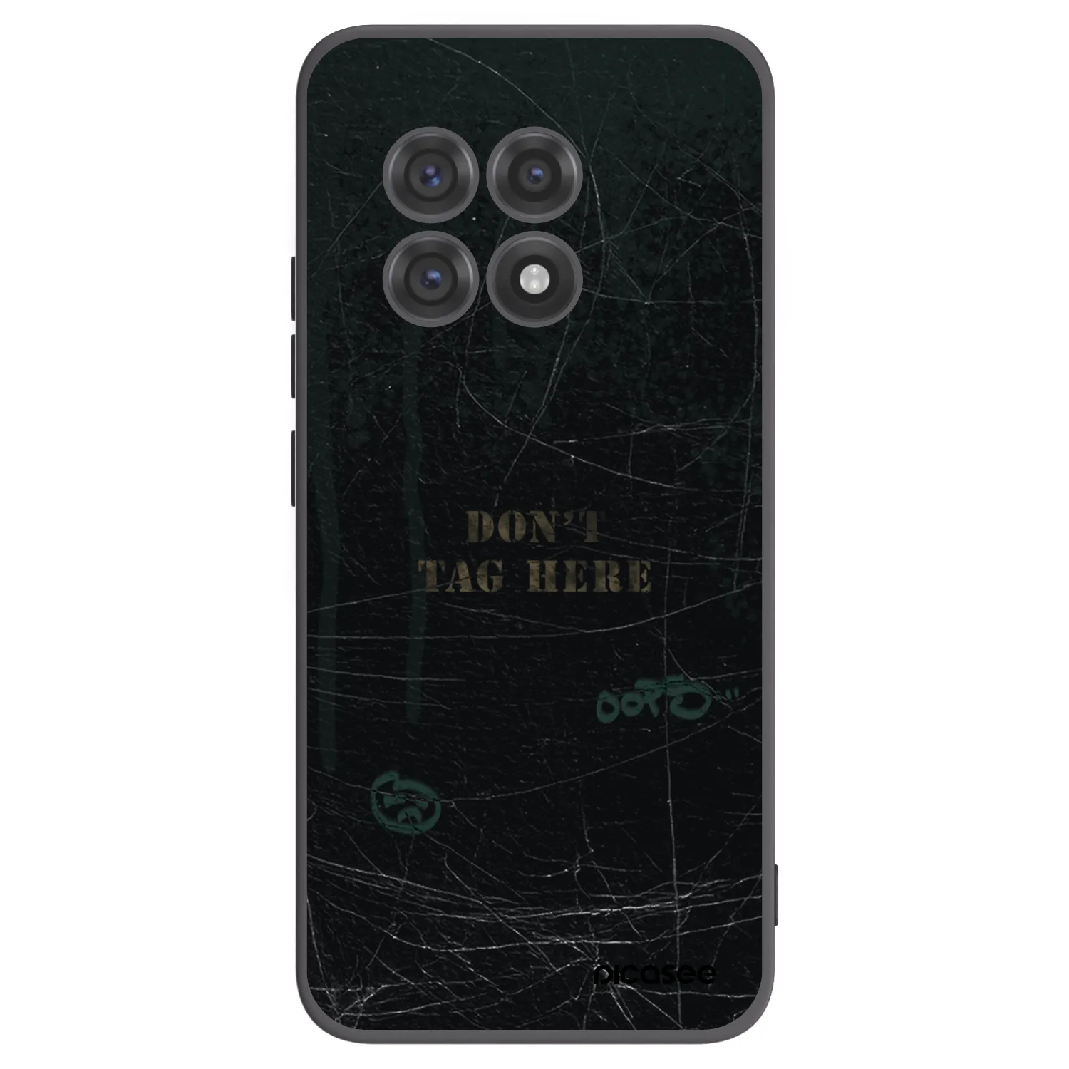 Picasee crna silikonska maskica za OnePlus 13R 5G - DON´T TAG