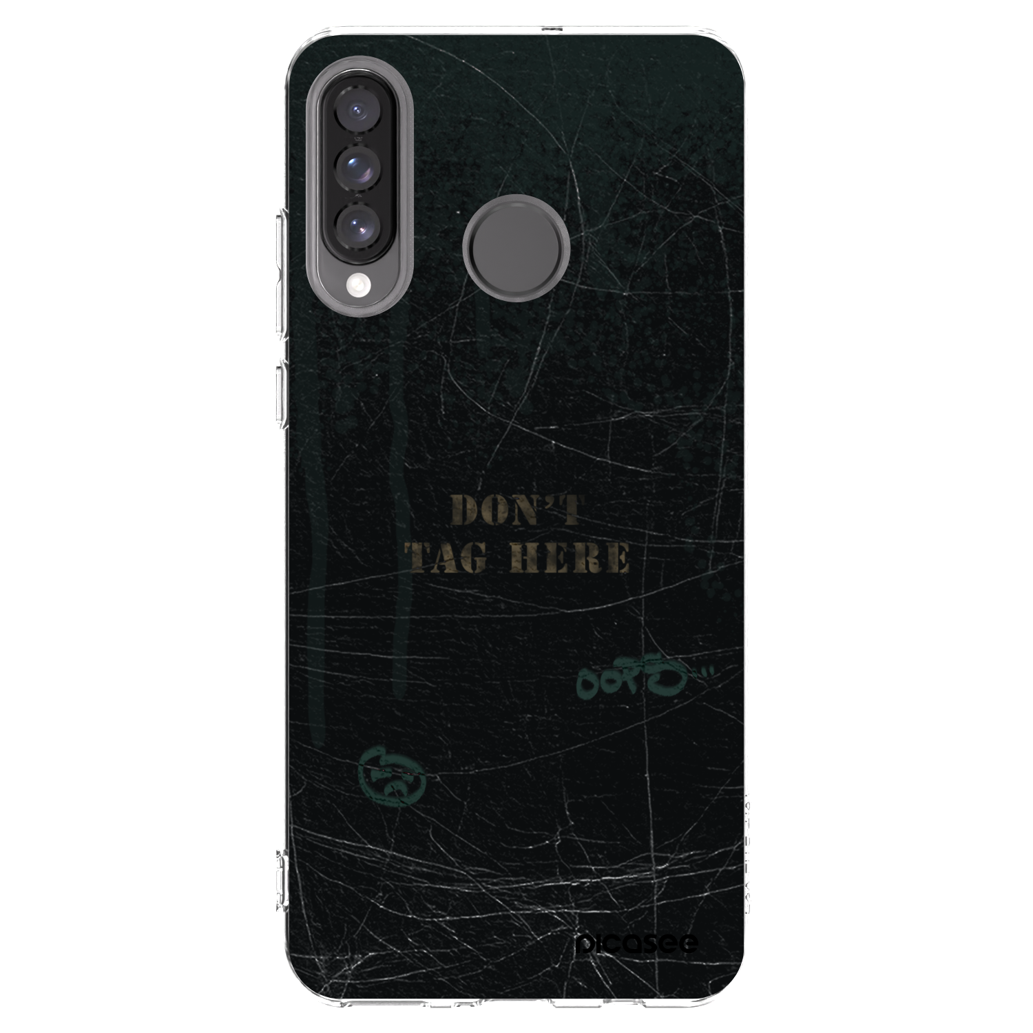 Picasee silikonska prozirna maskica za Huawei P30 Lite - DON´T TAG