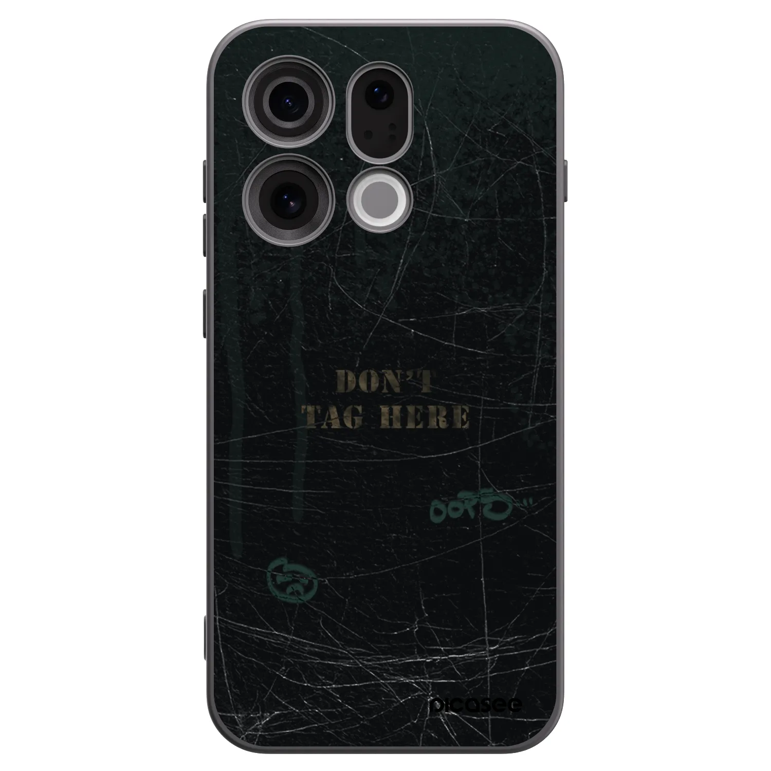 Picasee crna silikonska maskica za OPPO Find X9 - DON´T TAG