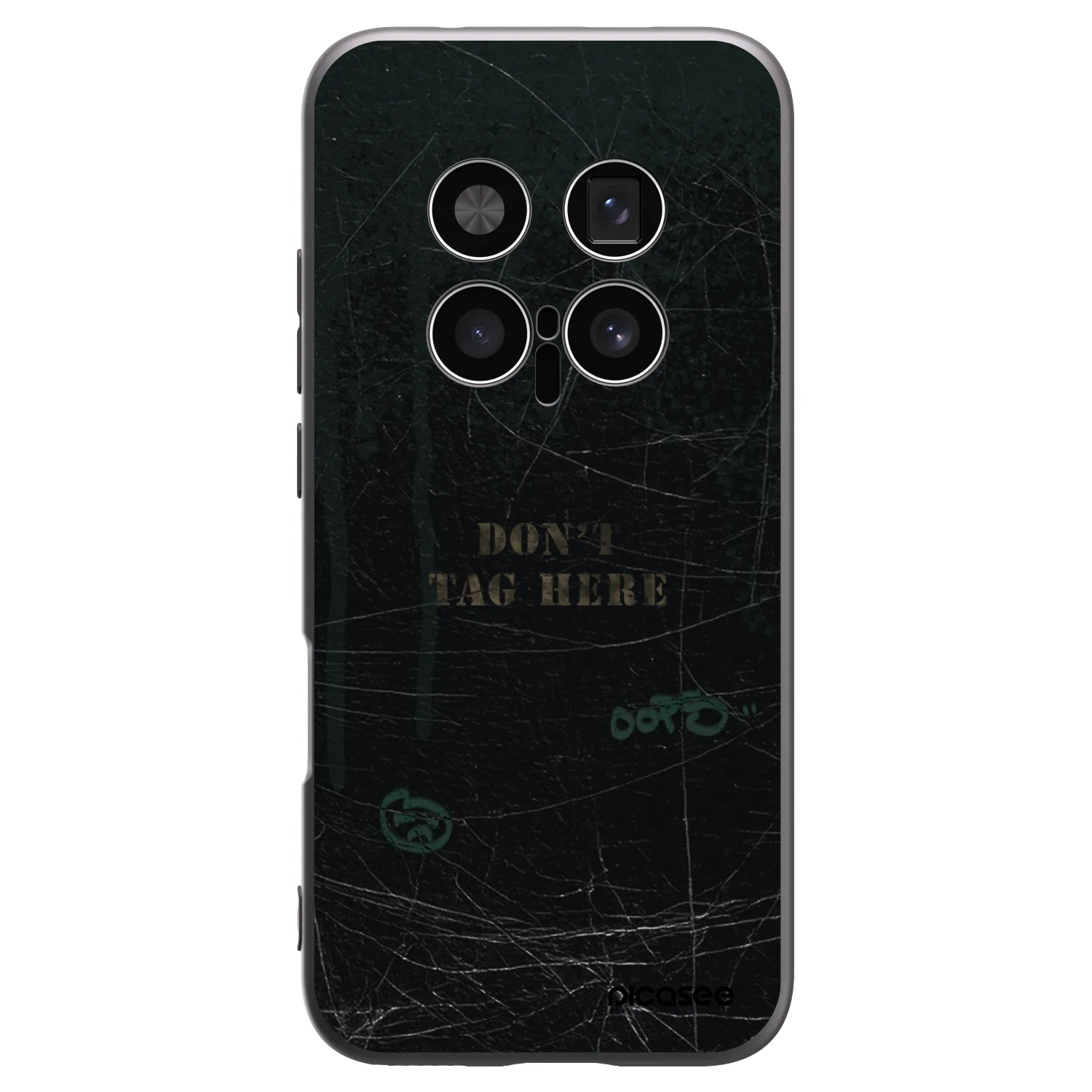 Picasee crna silikonska maskica za Honor Magic8 Pro 5G - DON´T TAG