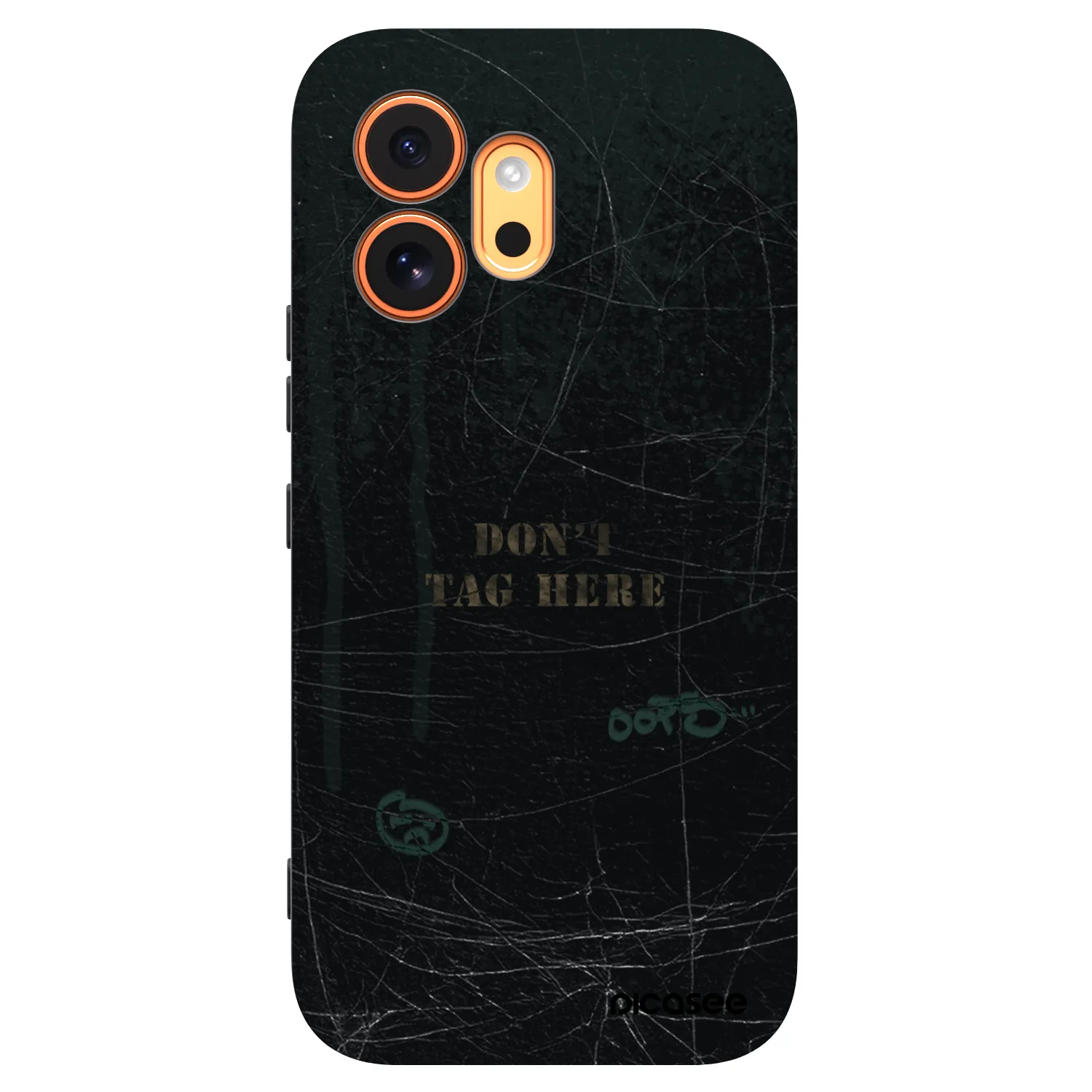 Picasee crna silikonska maskica za Honor 600 - DON´T TAG