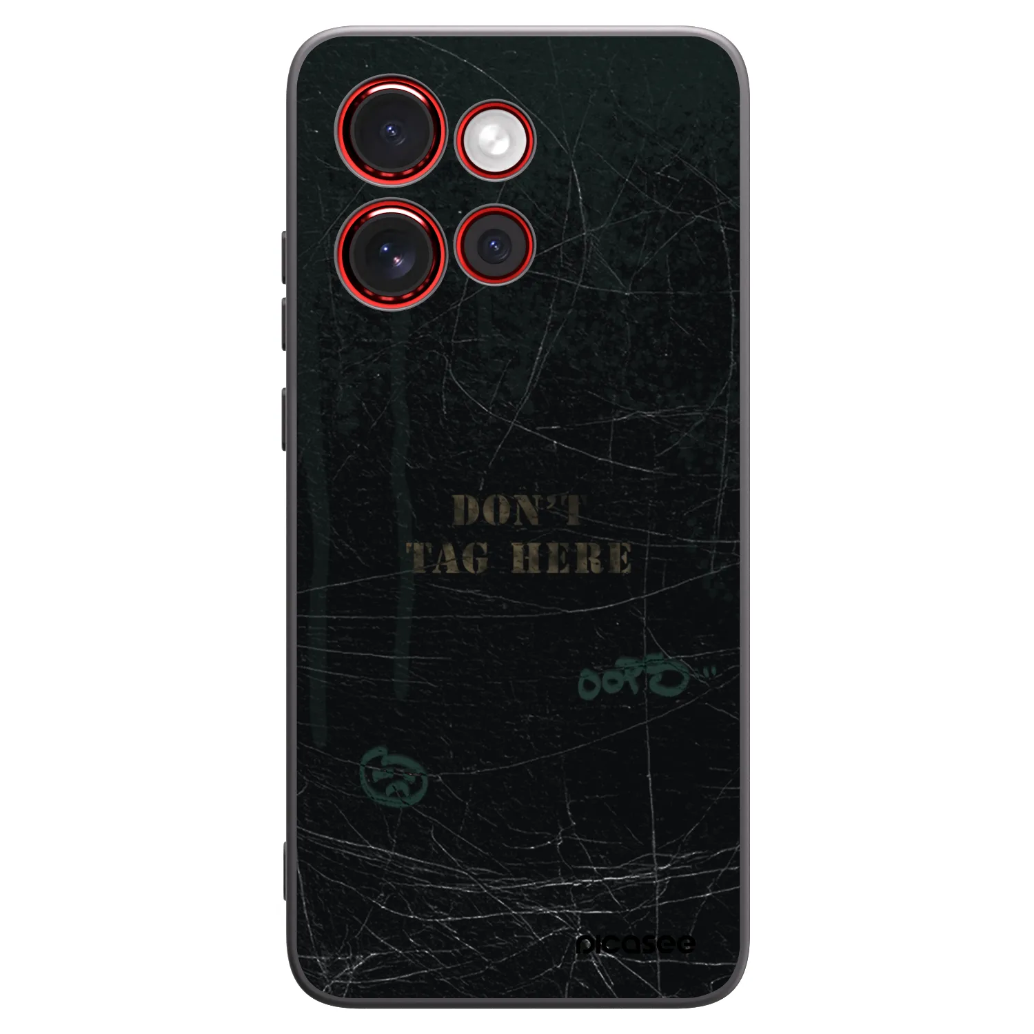 Picasee crna silikonska maskica za Motorola Edge 60 Neo 5G - DON´T TAG