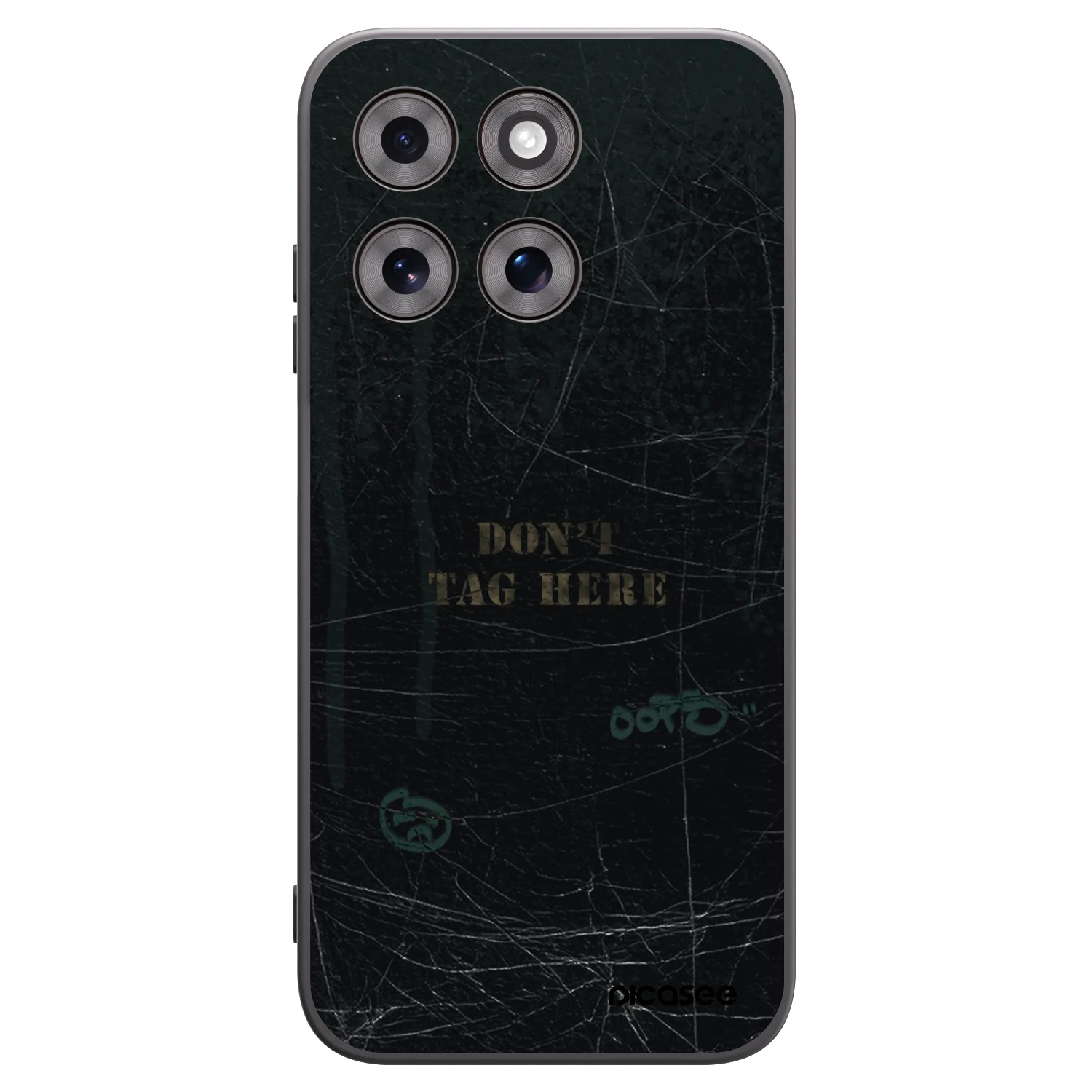 Picasee crna silikonska maskica za Motorola Moto G77 - DON´T TAG